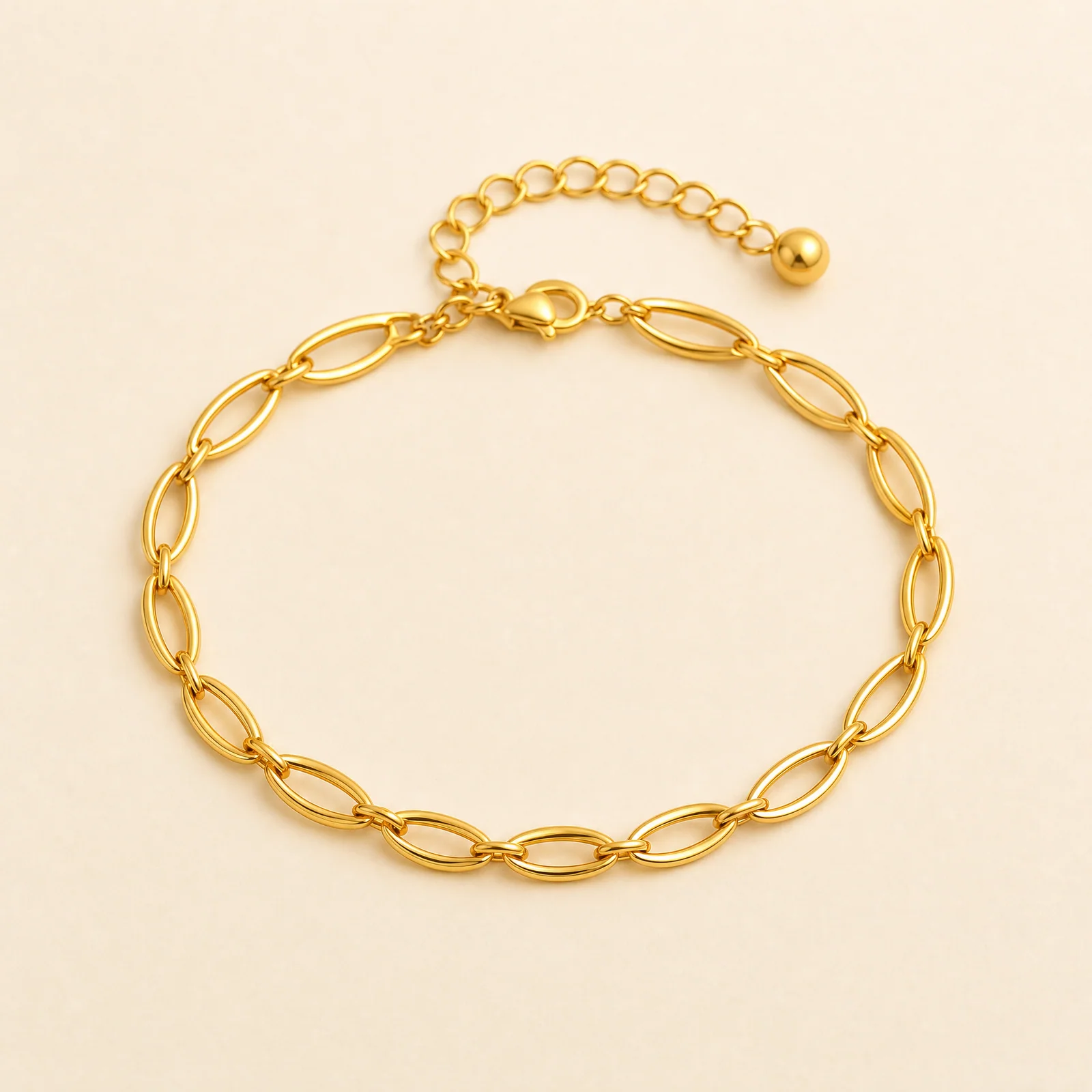 Crescent Linklight Anklet — official catalogue photo