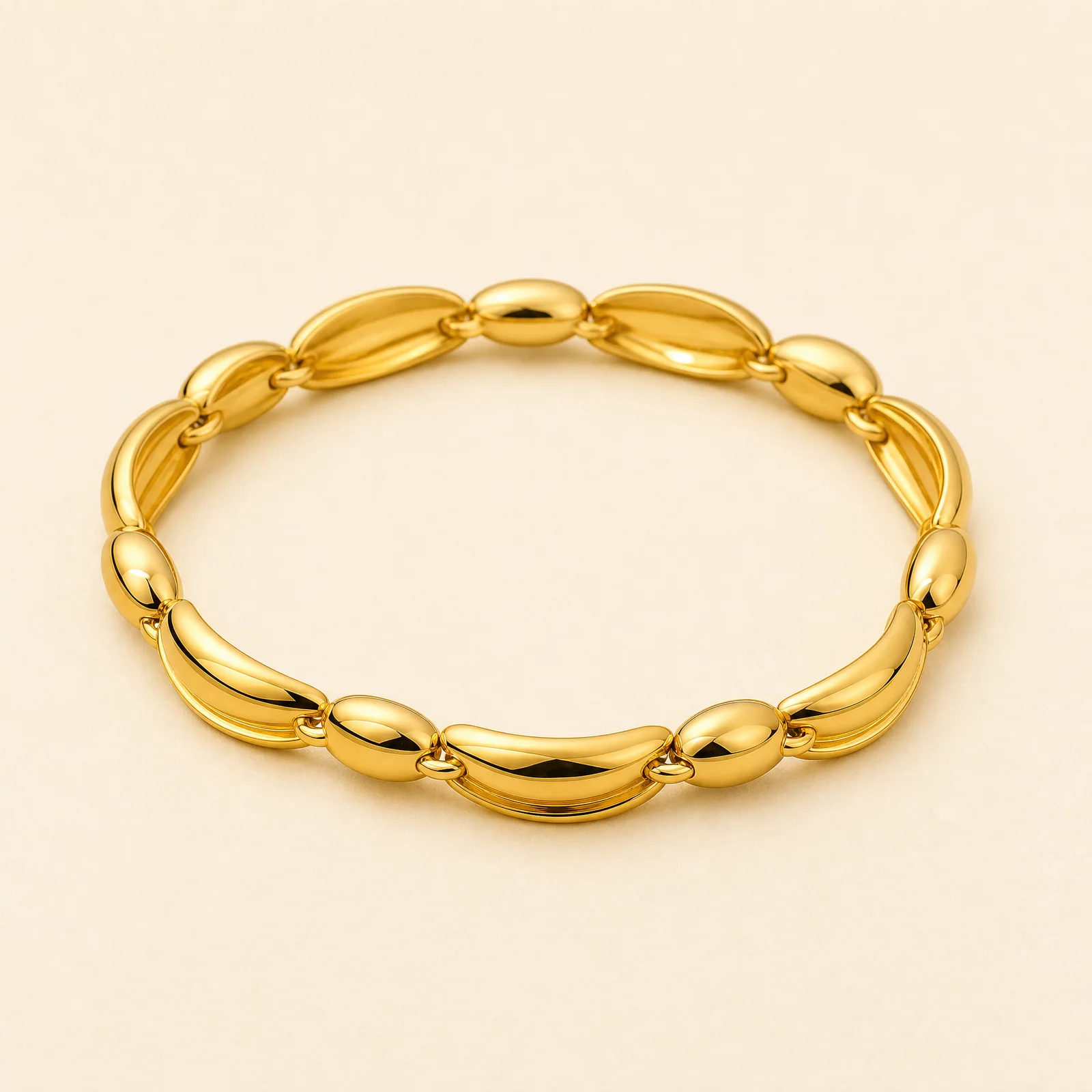 Verdant Petal Link Bracelet — official catalogue photo