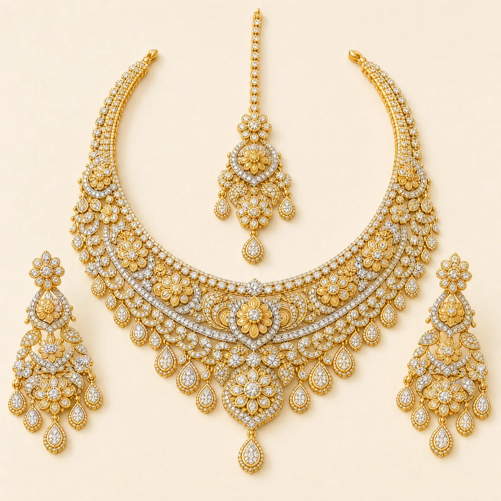 Aureate Gulshan Bridal Set — official catalogue photo