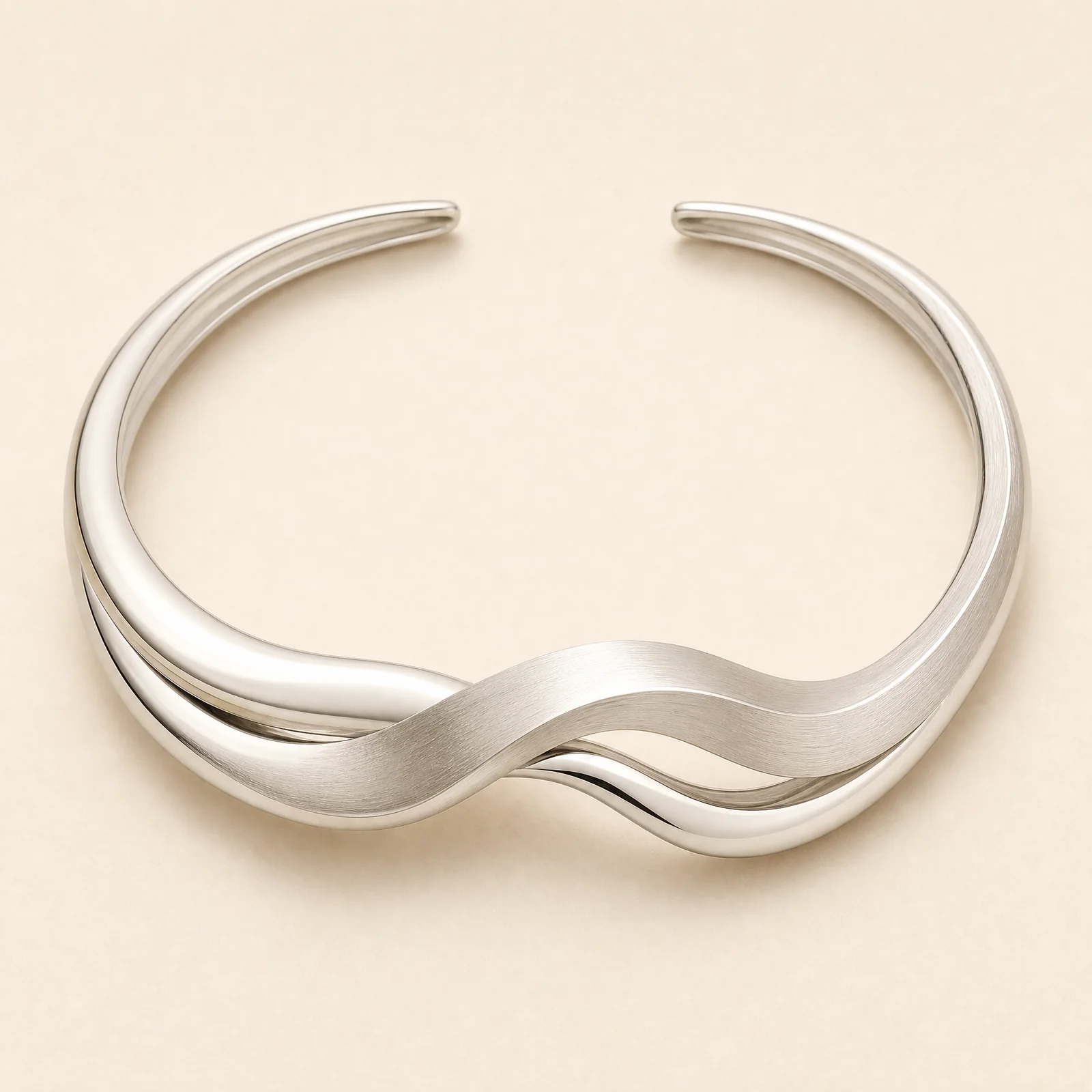 Ritual Offset Ribbon Necklace — official catalogue photo