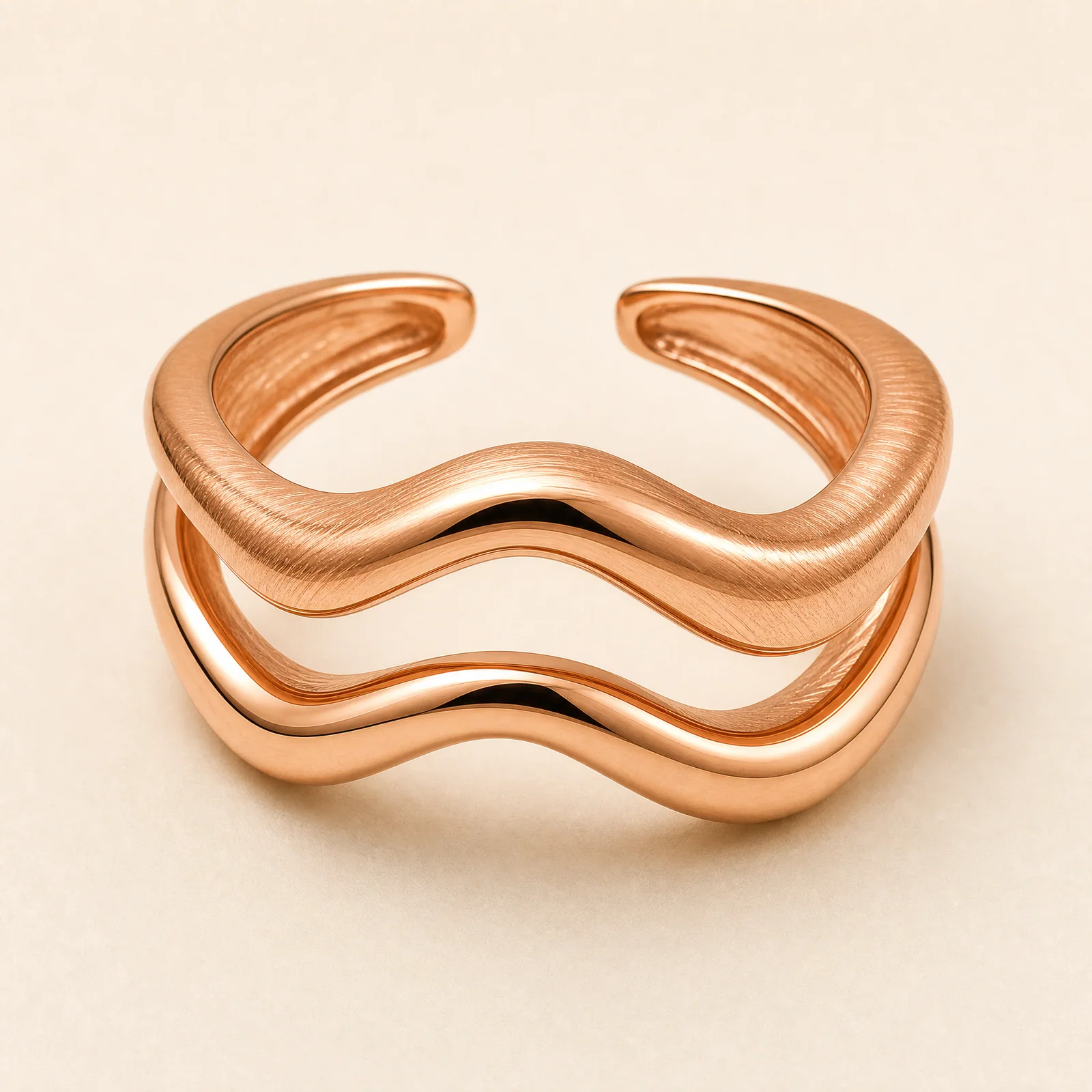 Opaline Folded Meridian Ring — official catalogue photo