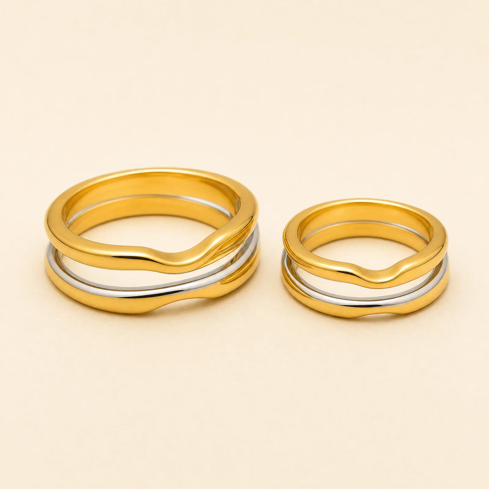 Verdant Parallel Ring Set — official catalogue photo
