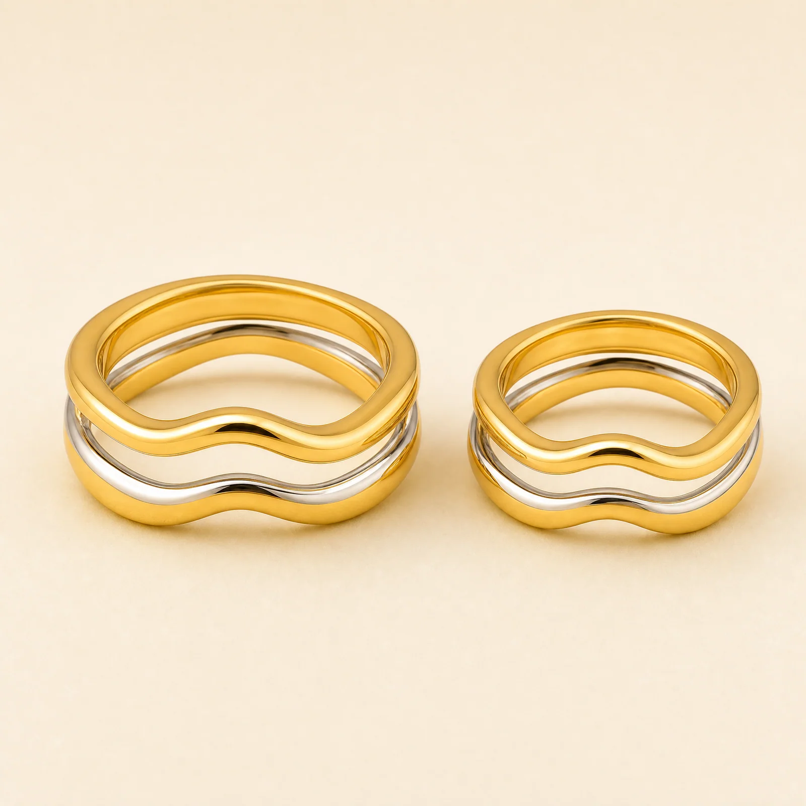 Aureate Parallel Ring Set — official catalogue photo