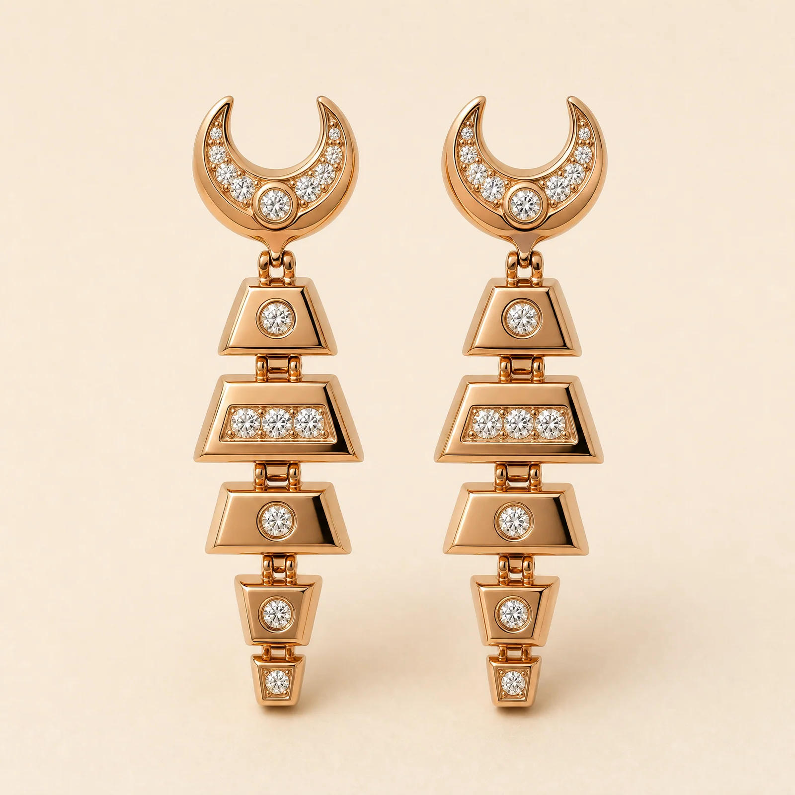 Verdant Prism Earrings — official catalogue photo