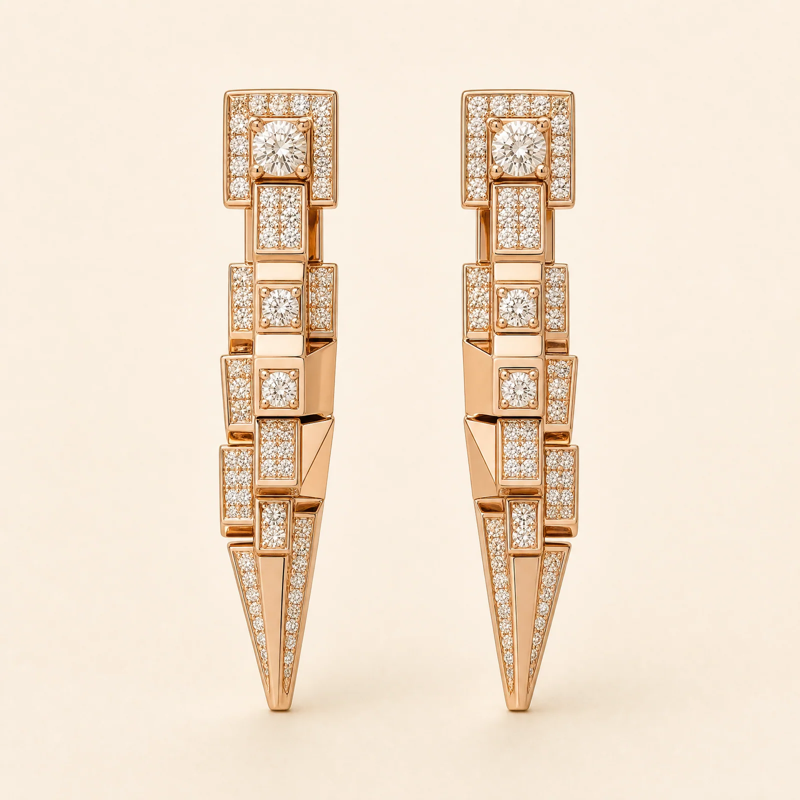 Mosaic Prism Earrings — official catalogue photo