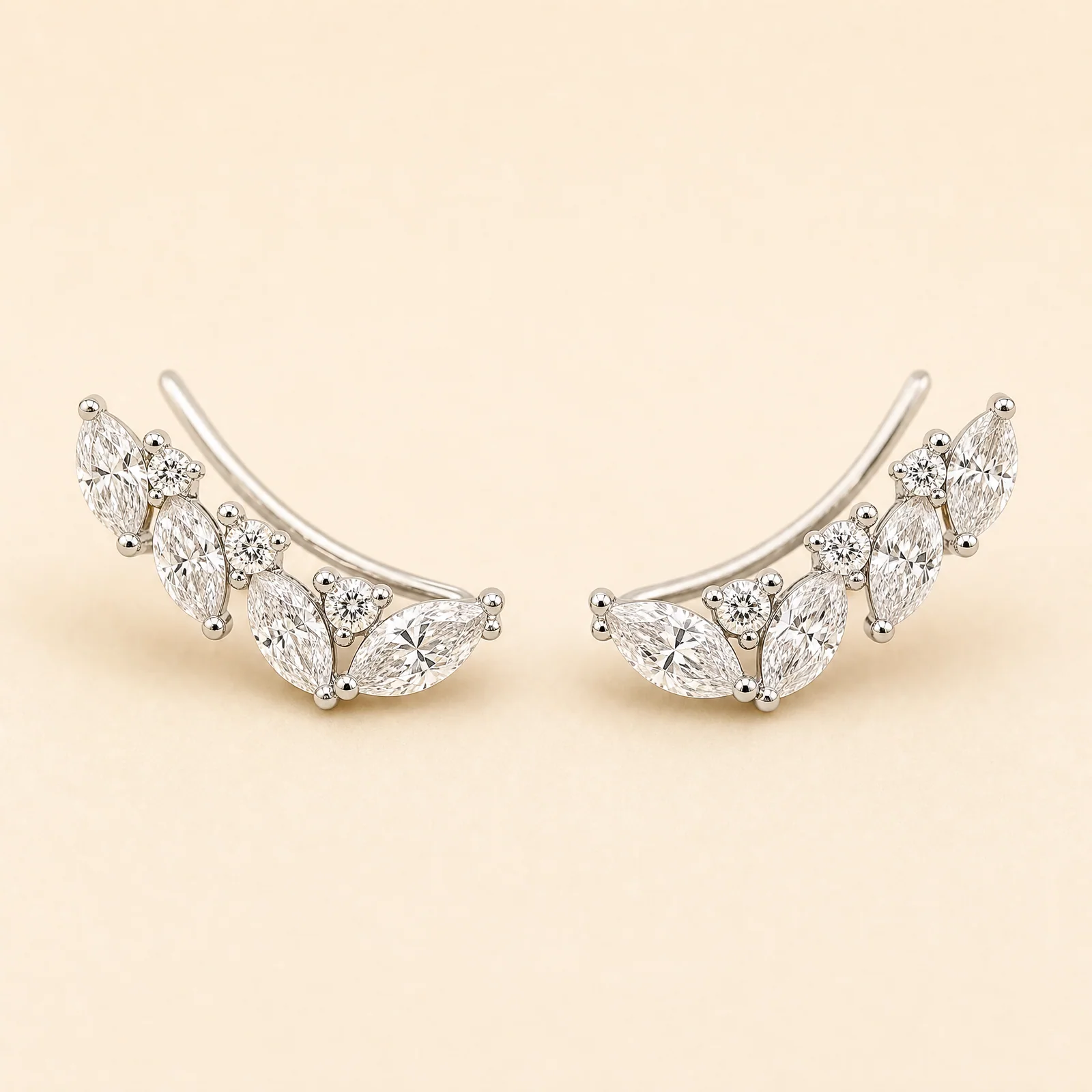 Velocity Marquise Arc Earrings — official catalogue photo