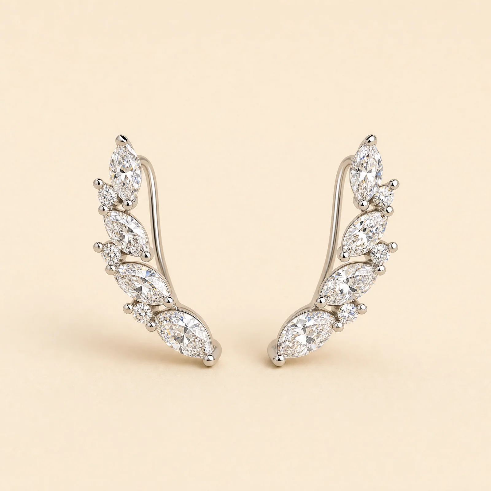 Ritual Marquise Arc Earrings — official catalogue photo
