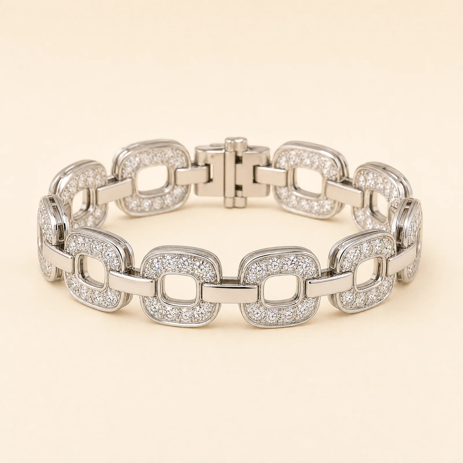 Aureate Cushion Link Bangle — official catalogue photo