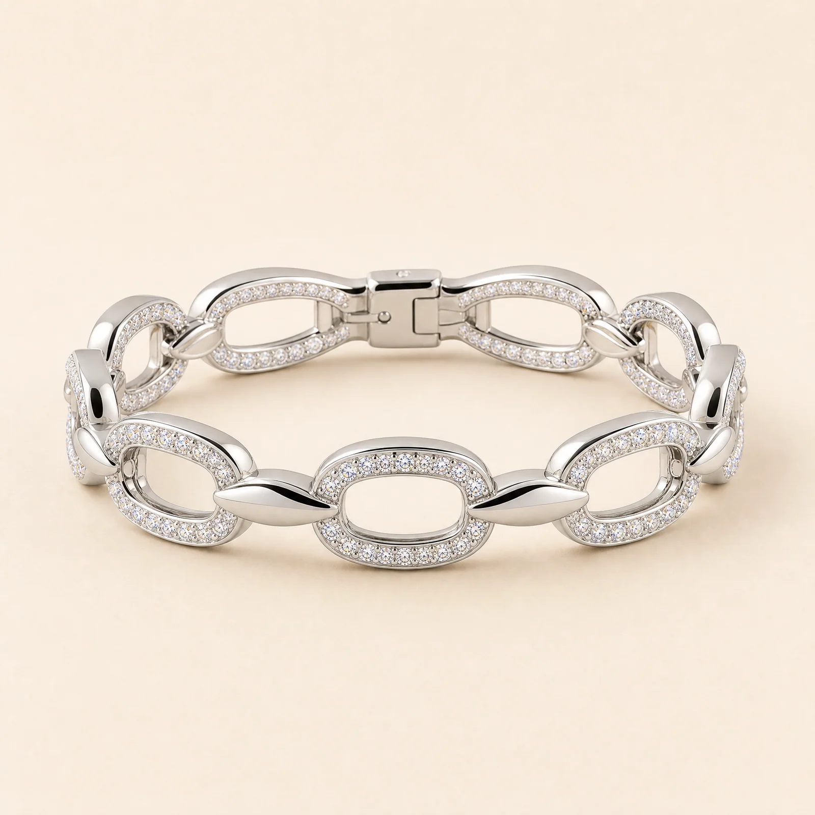 Velocity Cushion Link Bangle — official catalogue photo