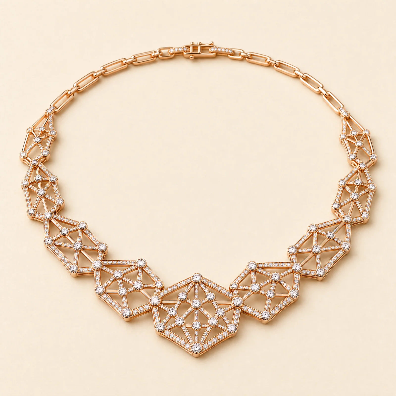 Solstice Lattice Necklace — official catalogue photo