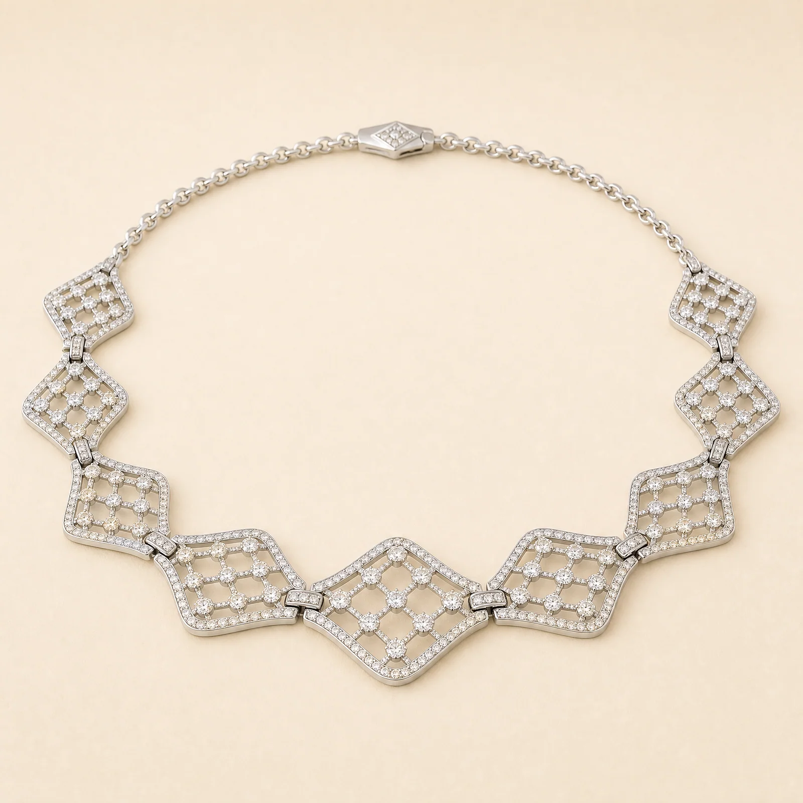 Opaline Lattice Necklace — official catalogue photo