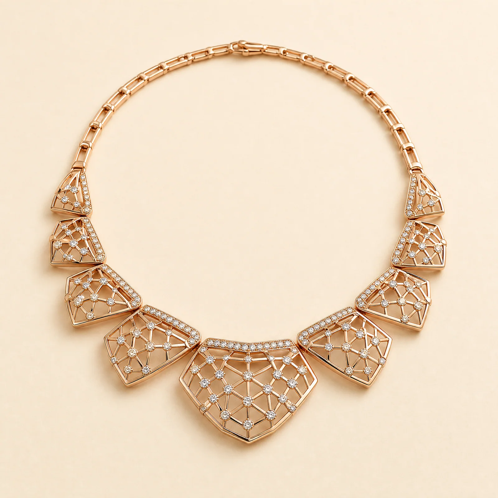 Eclipse Lattice Necklace — official catalogue photo