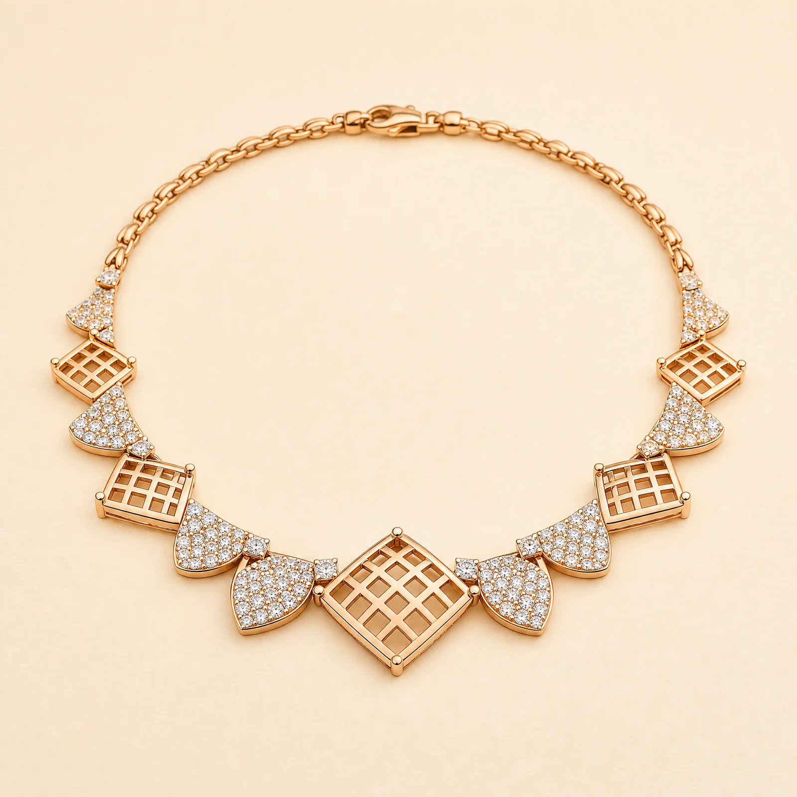 Mosaic Lattice Necklace — official catalogue photo