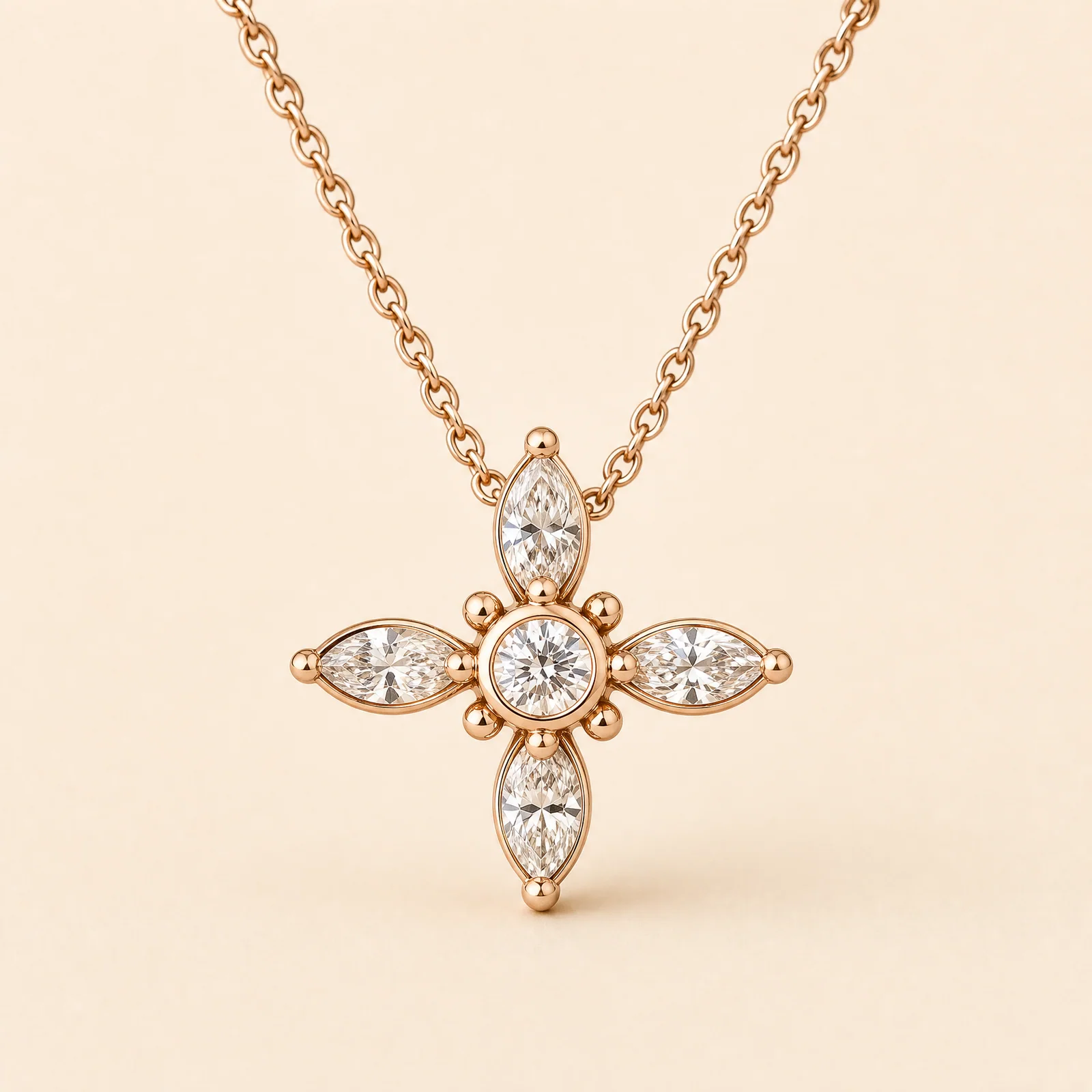 Vespera Marquise Compass Pendant — official catalogue photo