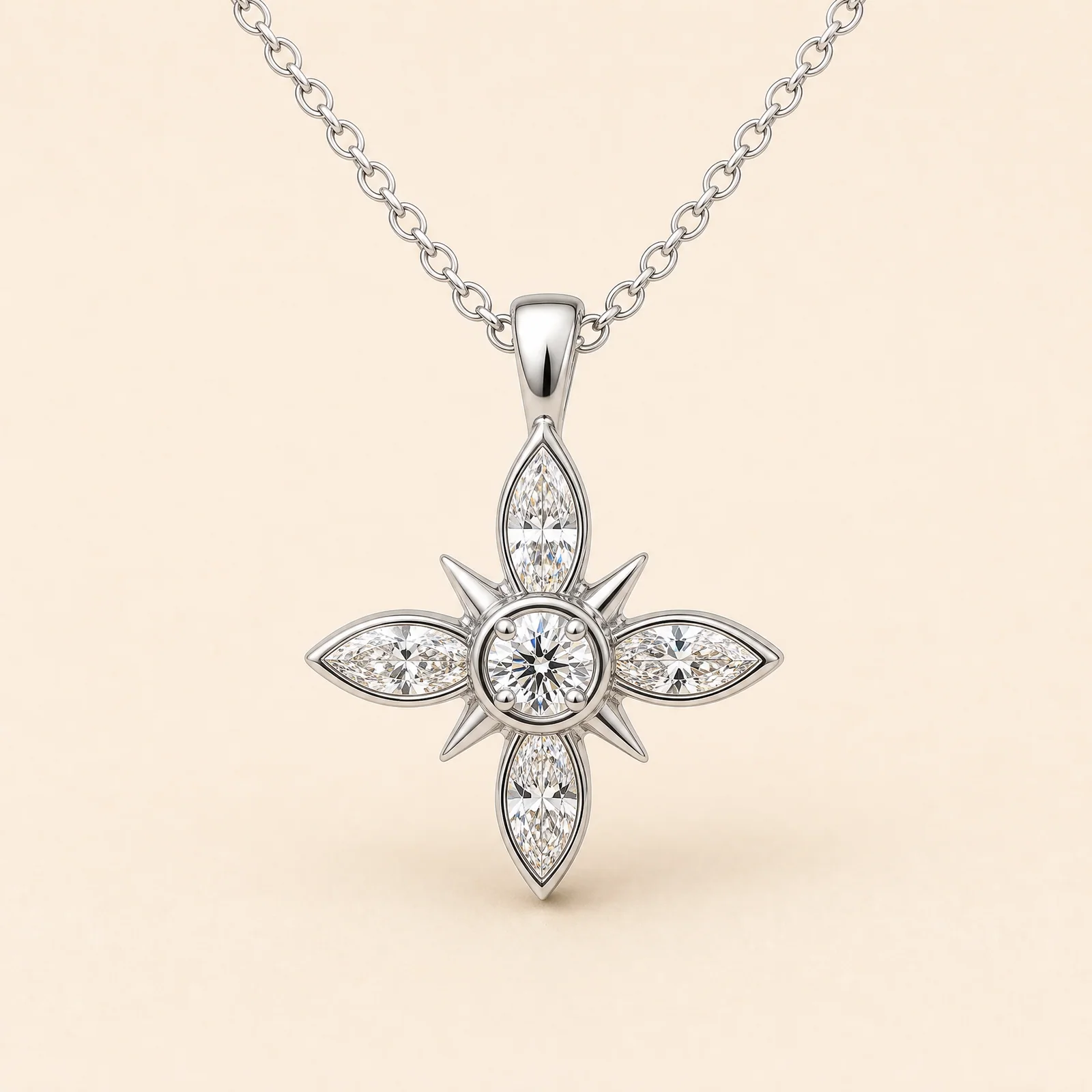 Opaline Compass Pendant — official catalogue photo