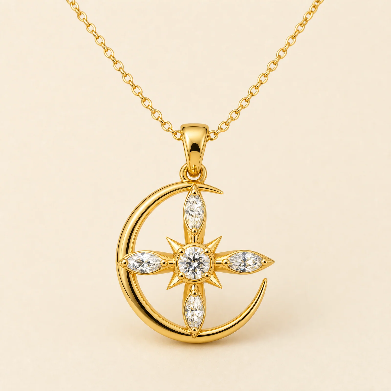 Verdant Compass Pendant — official catalogue photo