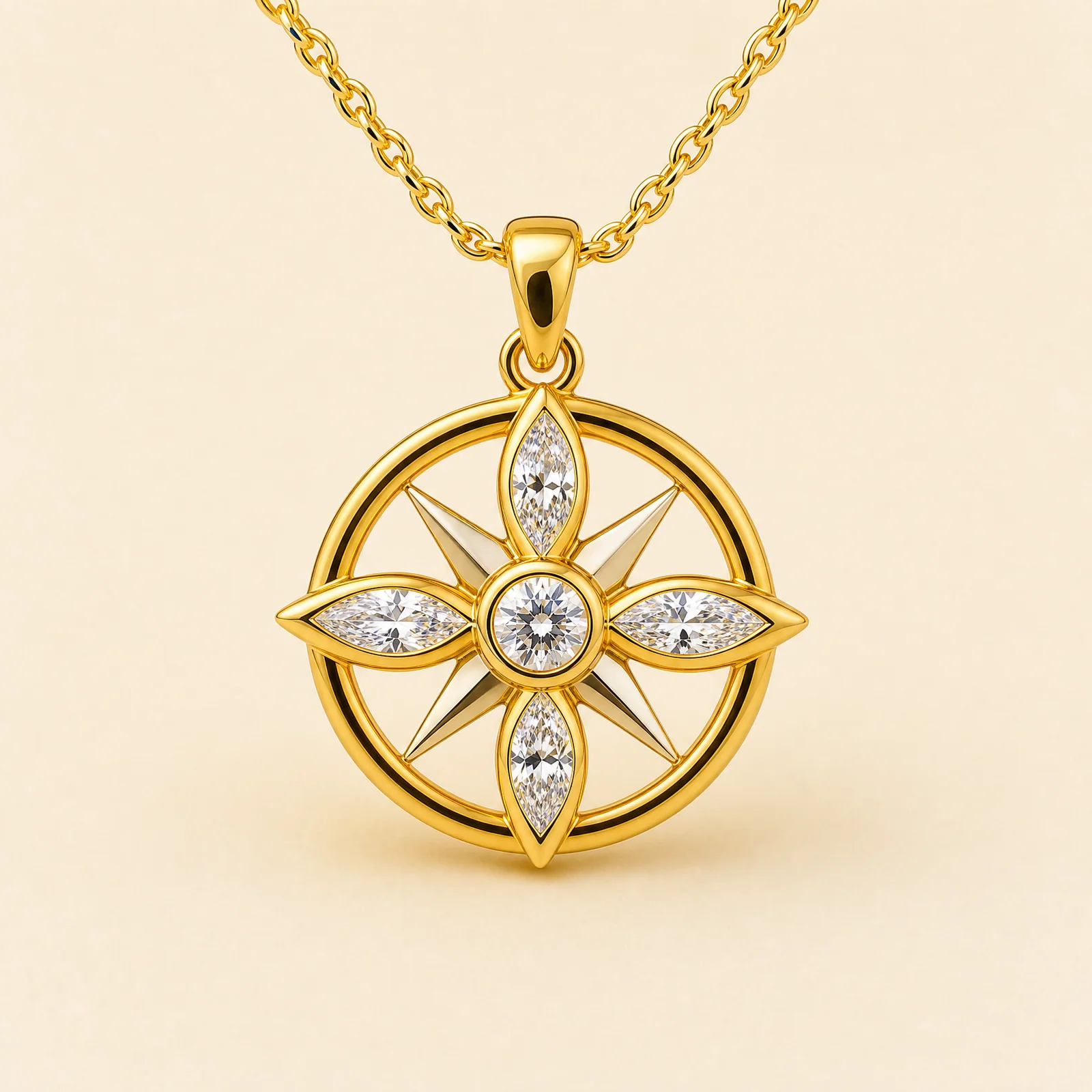 Aureate Compass Pendant — official catalogue photo