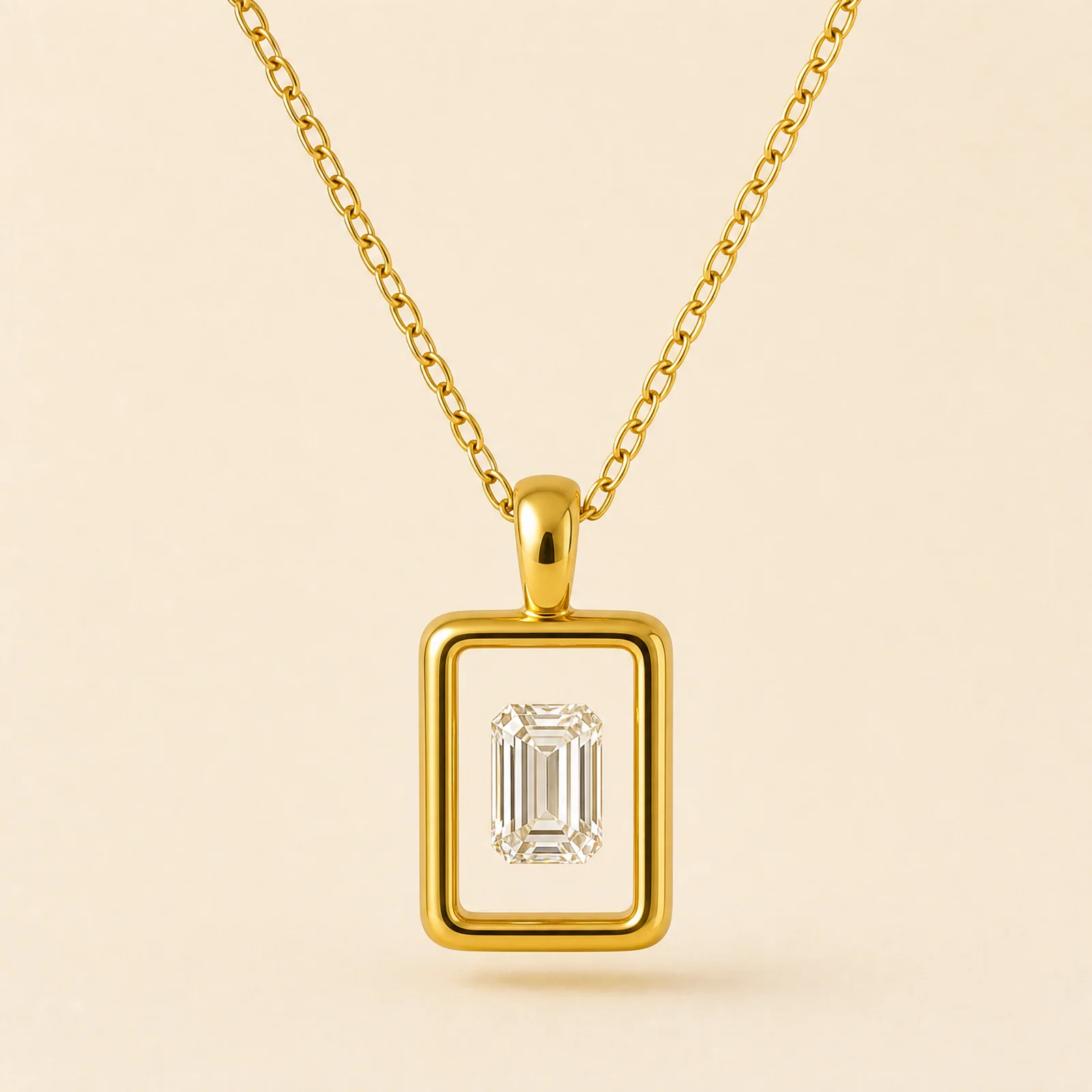 Nocturne Emerald Window Pendant — official catalogue photo