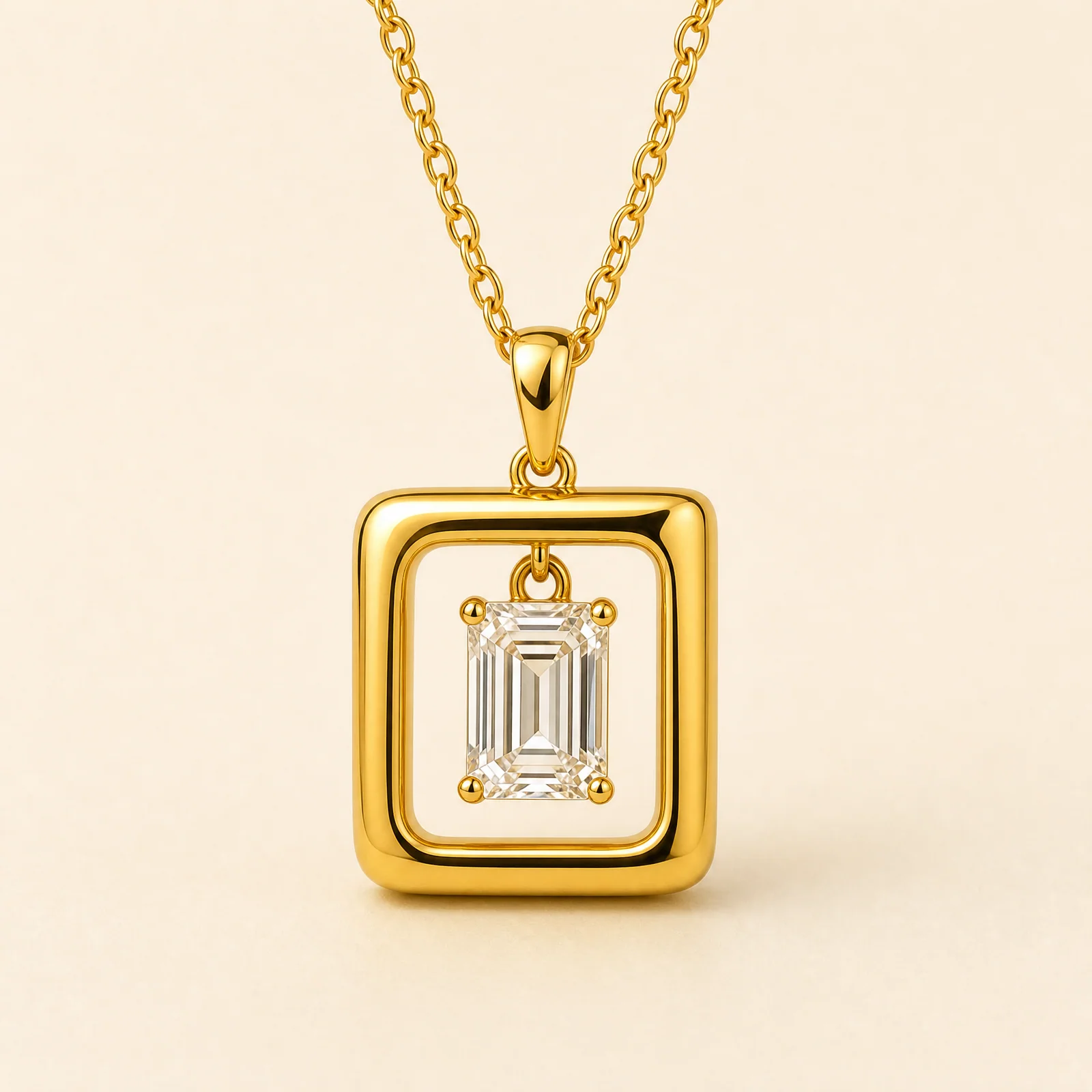 Eclipse Emerald Window Pendant — official catalogue photo