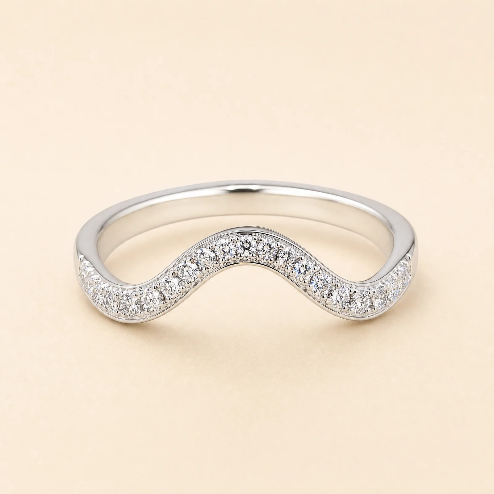 Lunara Pavé Crest Ring — official catalogue photo