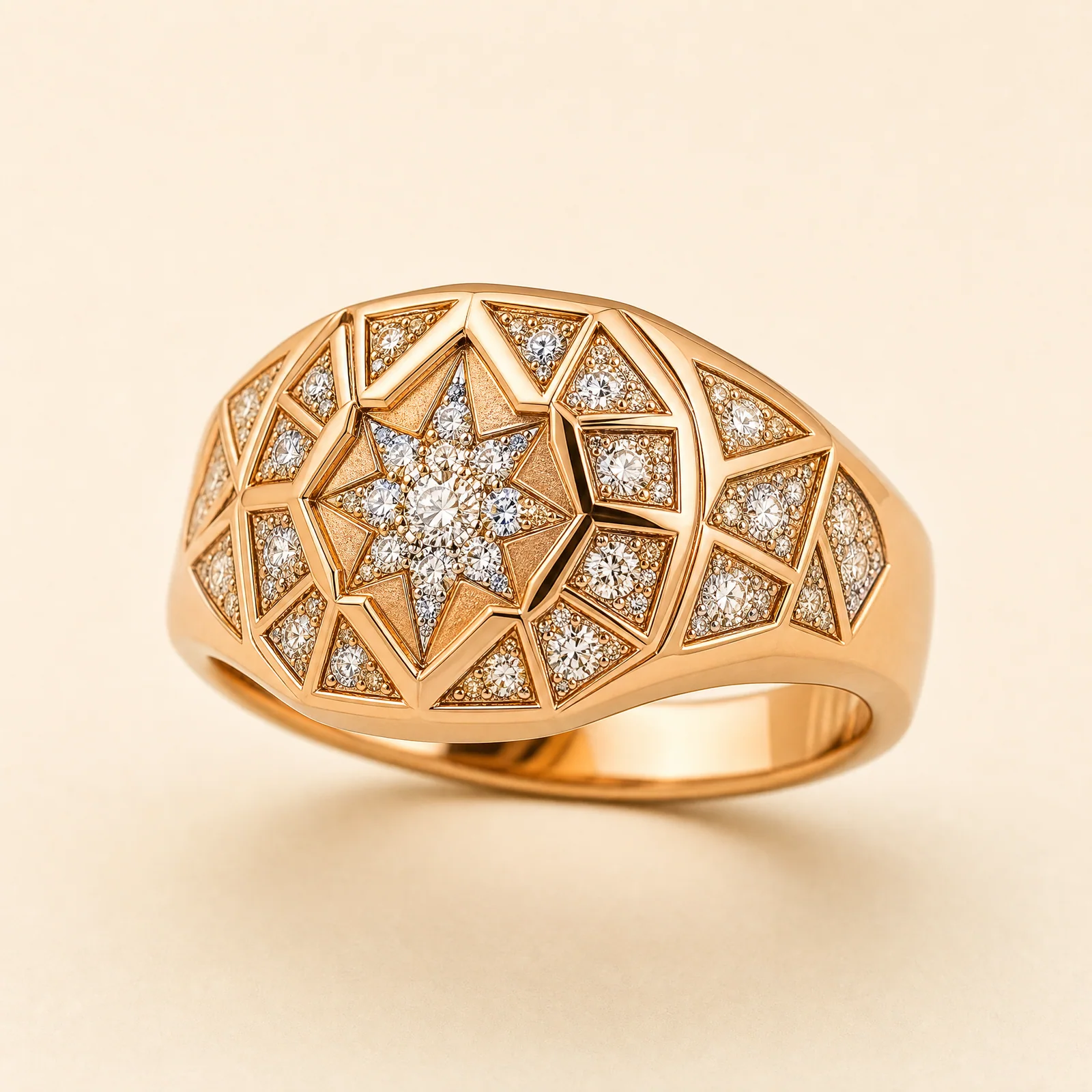Mosaic Northlight Ring — official catalogue photo