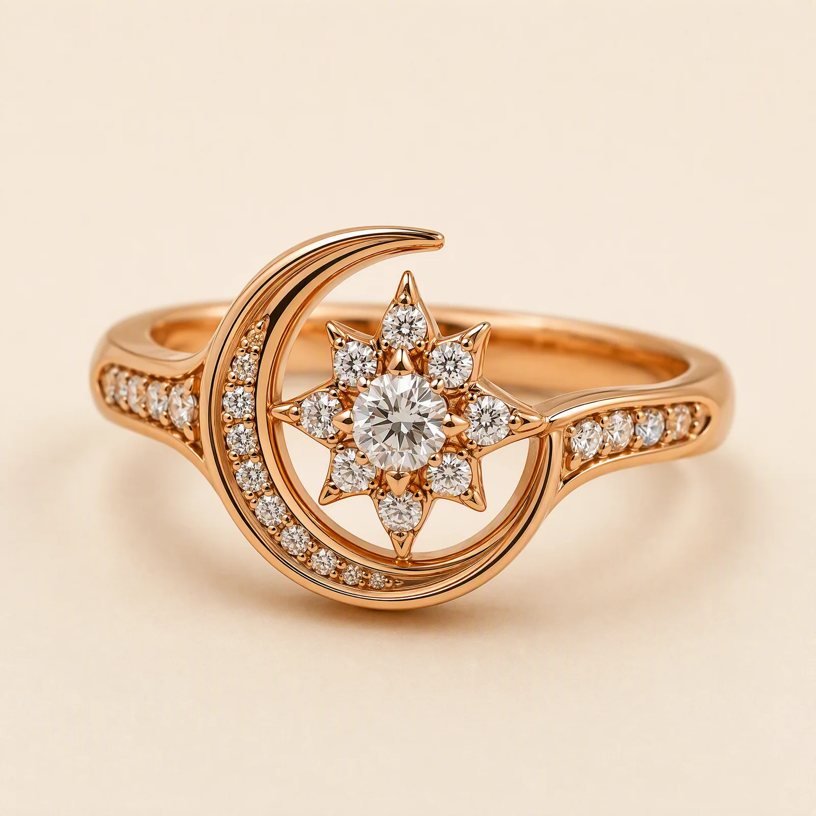 Crescent Northlight Ring — official catalogue photo