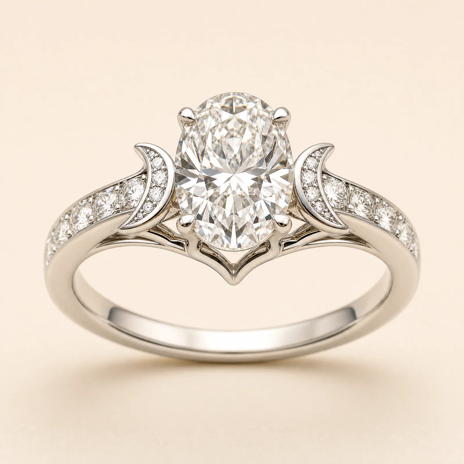 Crescent Cathedral Ring — official catalogue photo