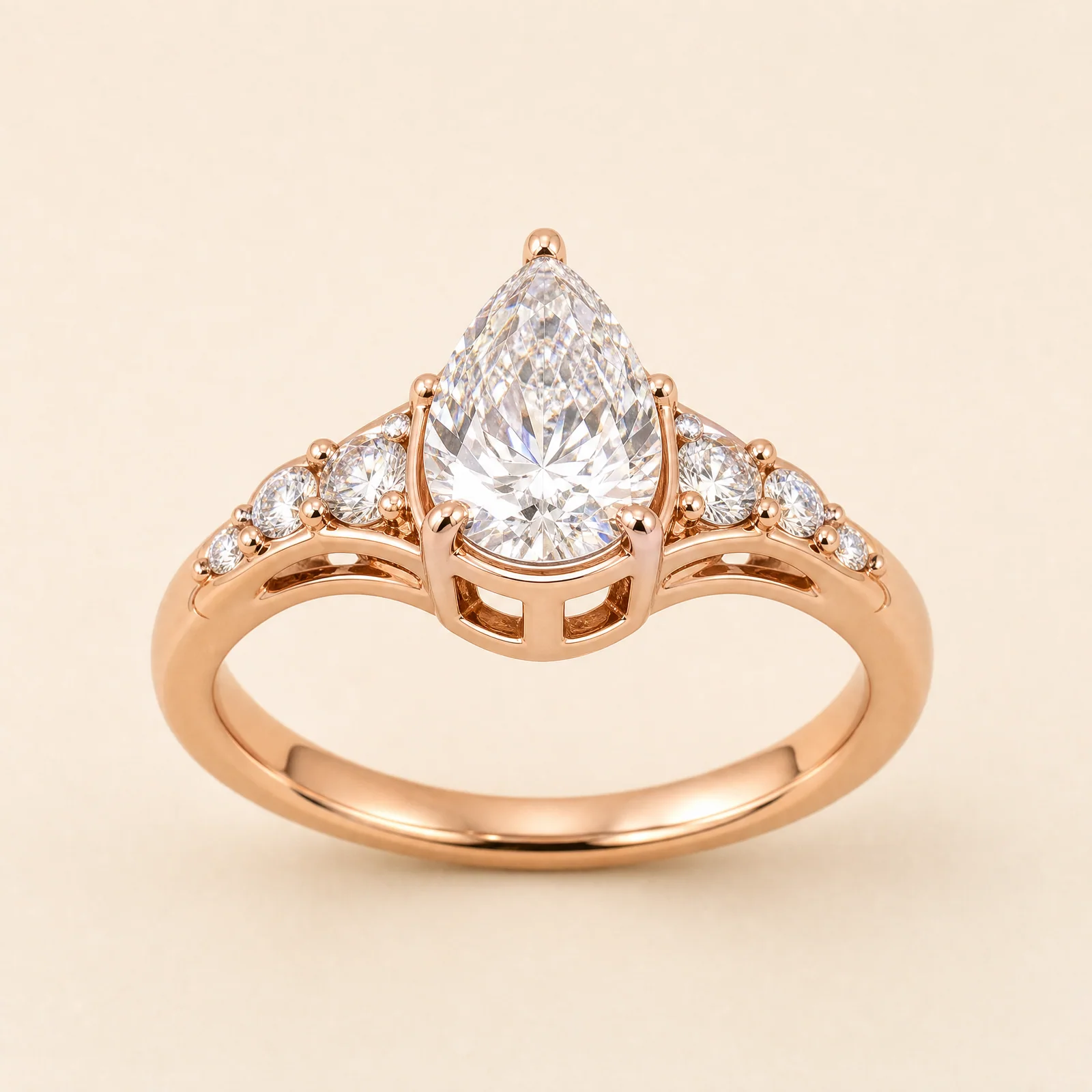 Atelier Pear Lantern Ring — official catalogue photo