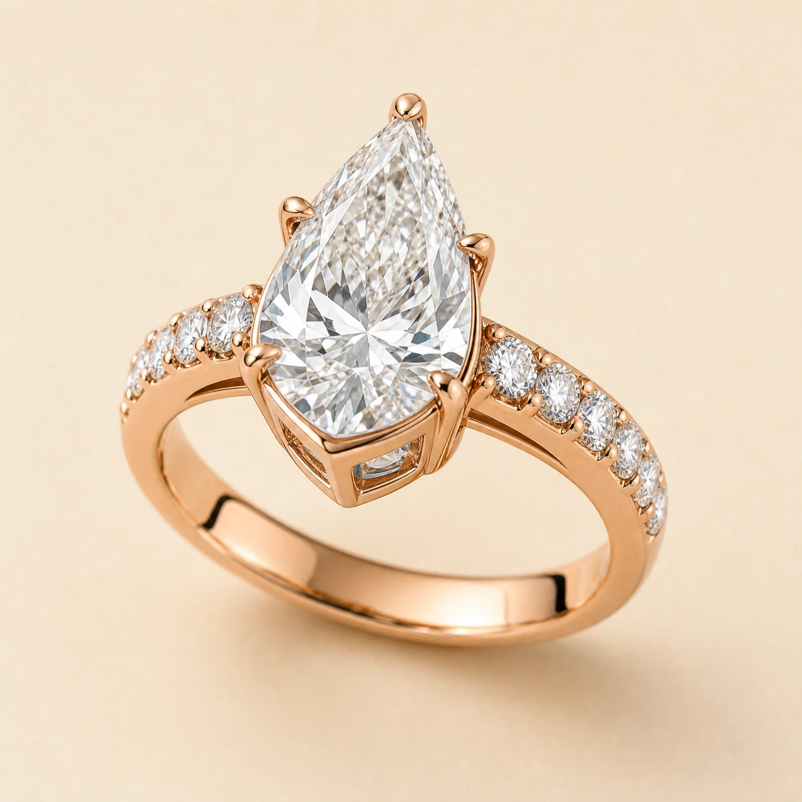 Velocity Pear Lantern Ring — official catalogue photo