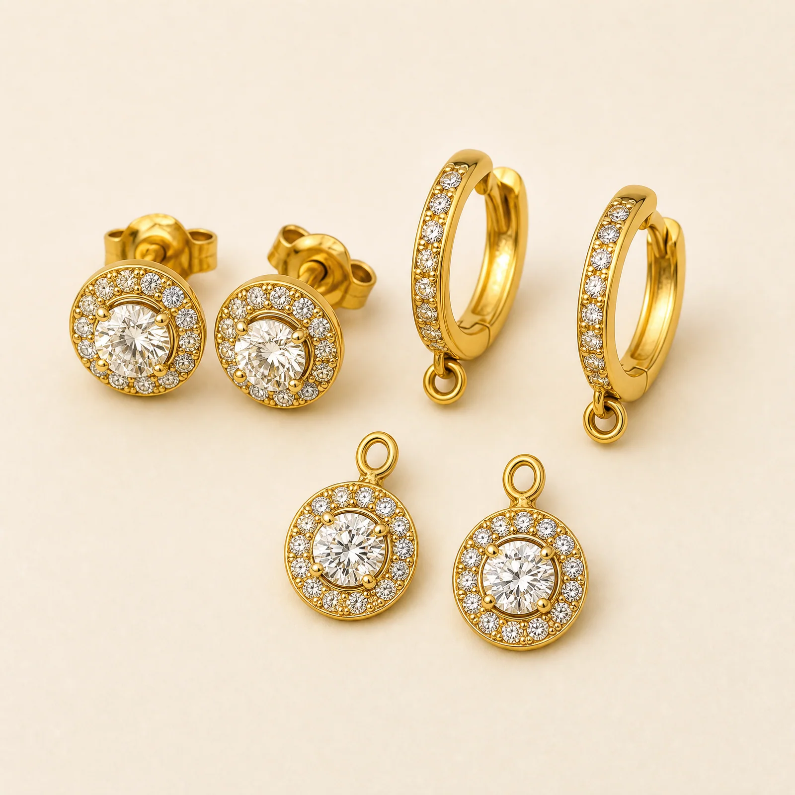 Atelier Halo Trio Earrings Set — official catalogue photo