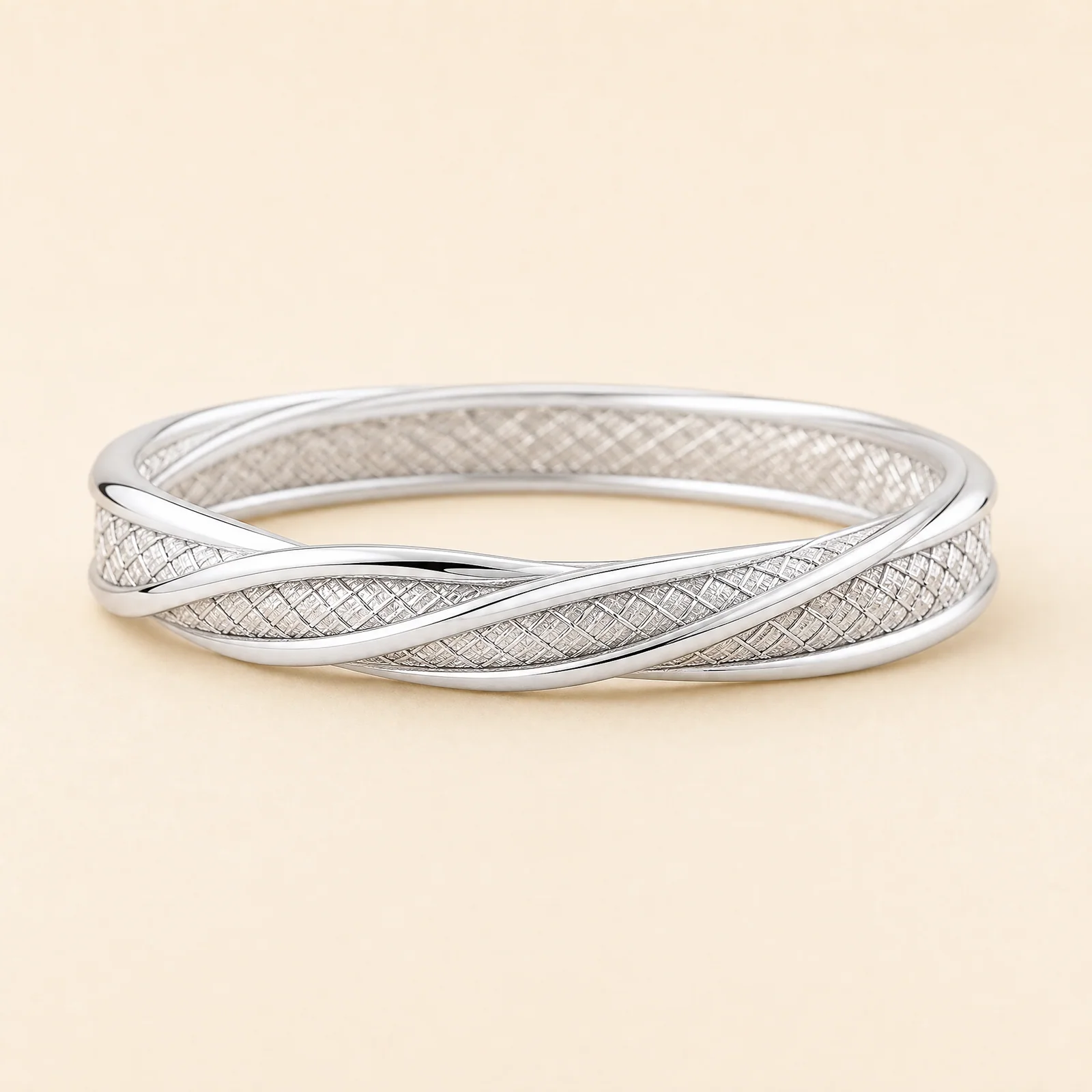Mosaic Braided Thread Bangle — official catalogue photo