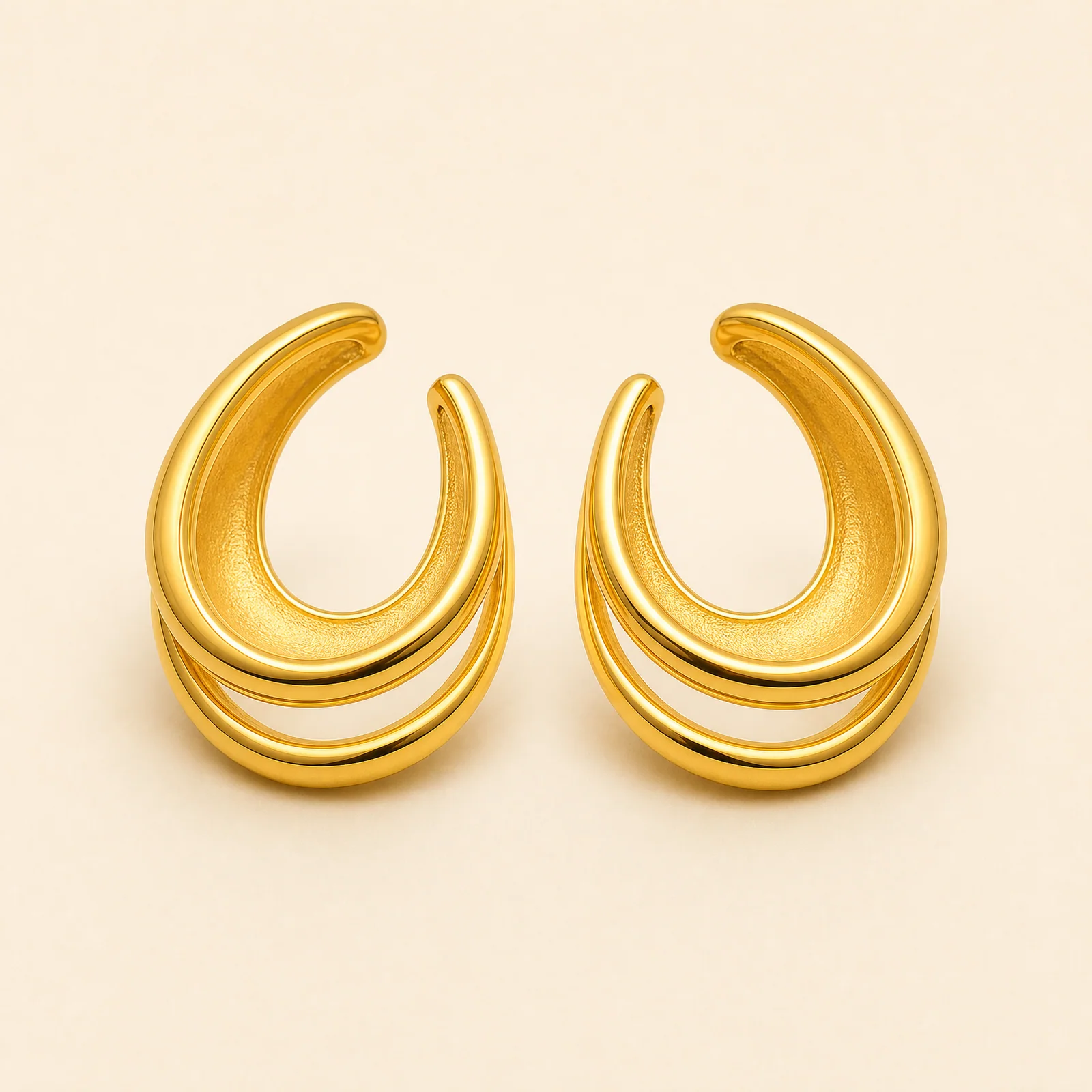 Verdant Petal Earrings — official catalogue photo