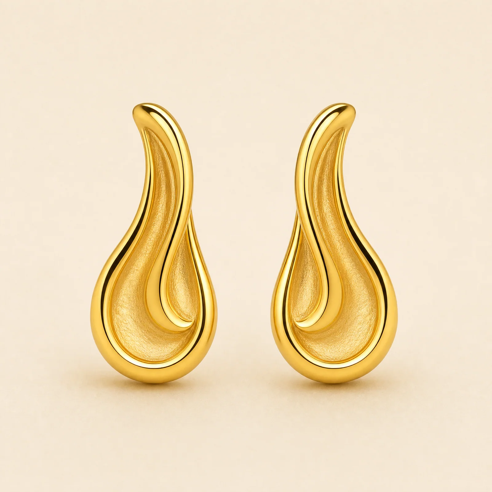Crescent Petal Earrings — official catalogue photo