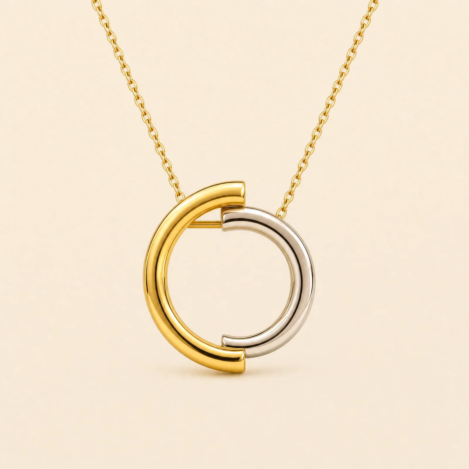 Opaline Split Circle Pendant — official catalogue photo