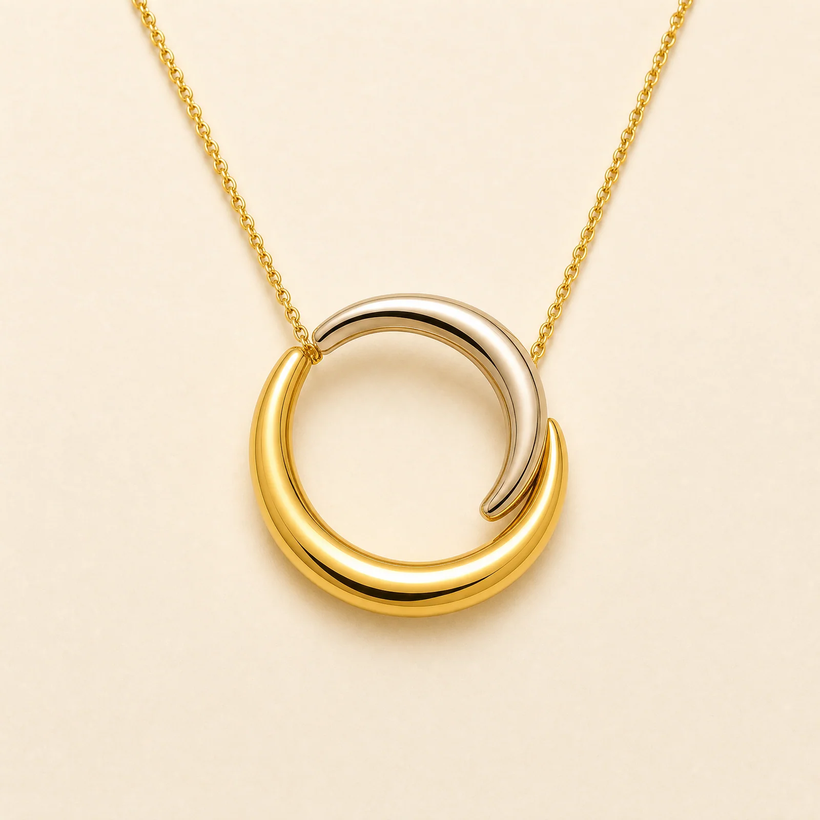 Verdant Split Circle Pendant — official catalogue photo