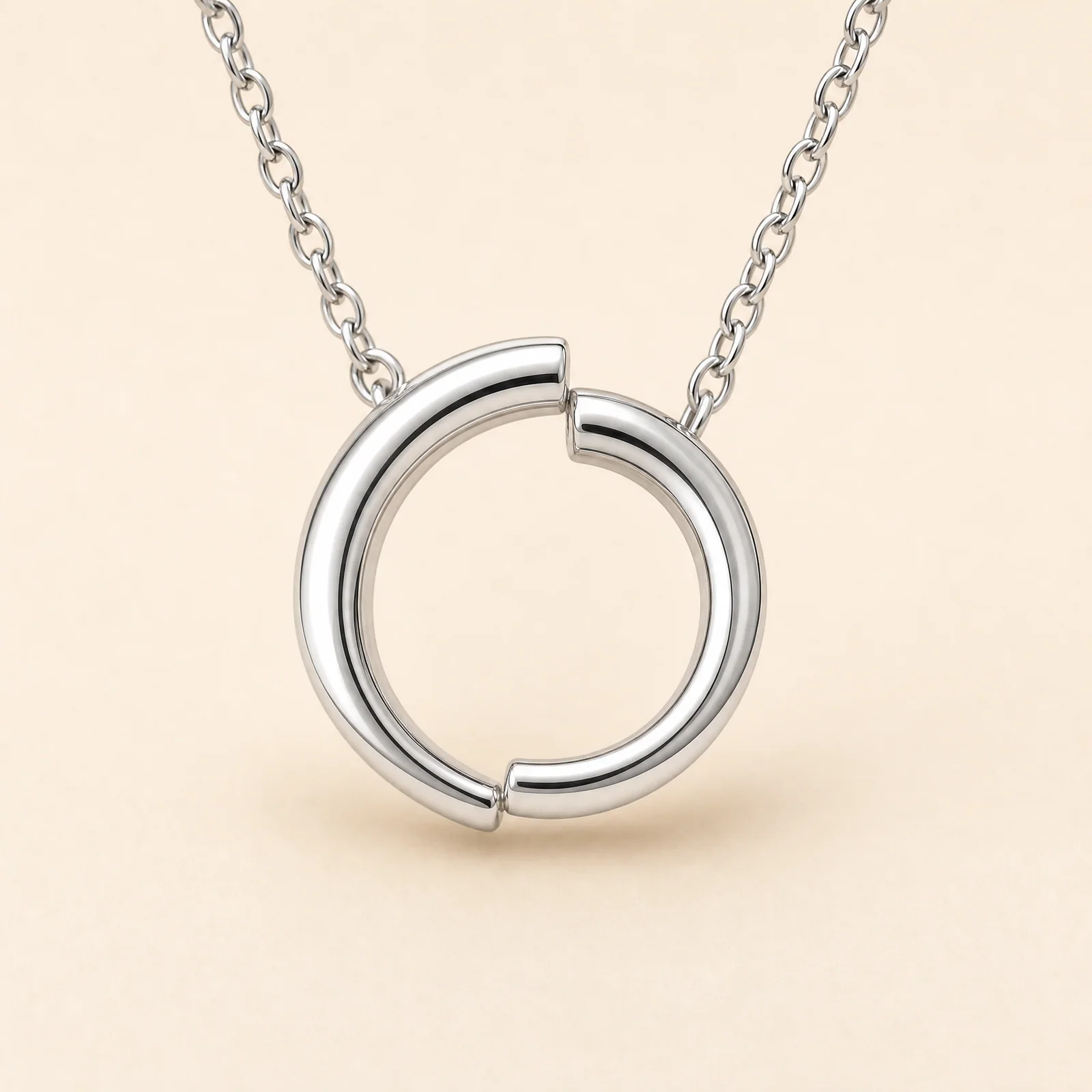 Eclipse Split Circle Pendant — official catalogue photo