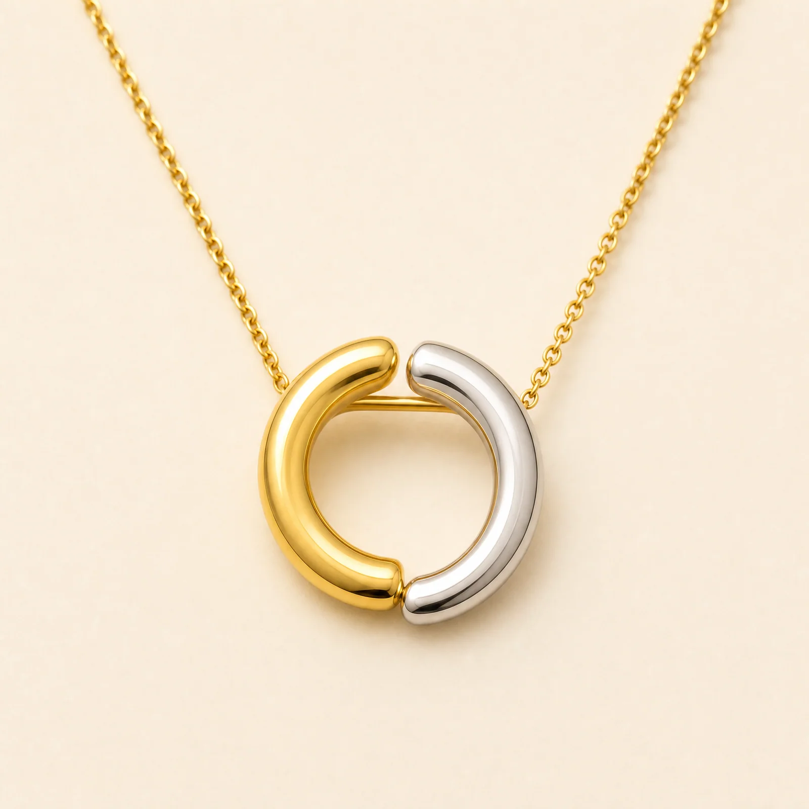 Ritual Split Circle Pendant — official catalogue photo