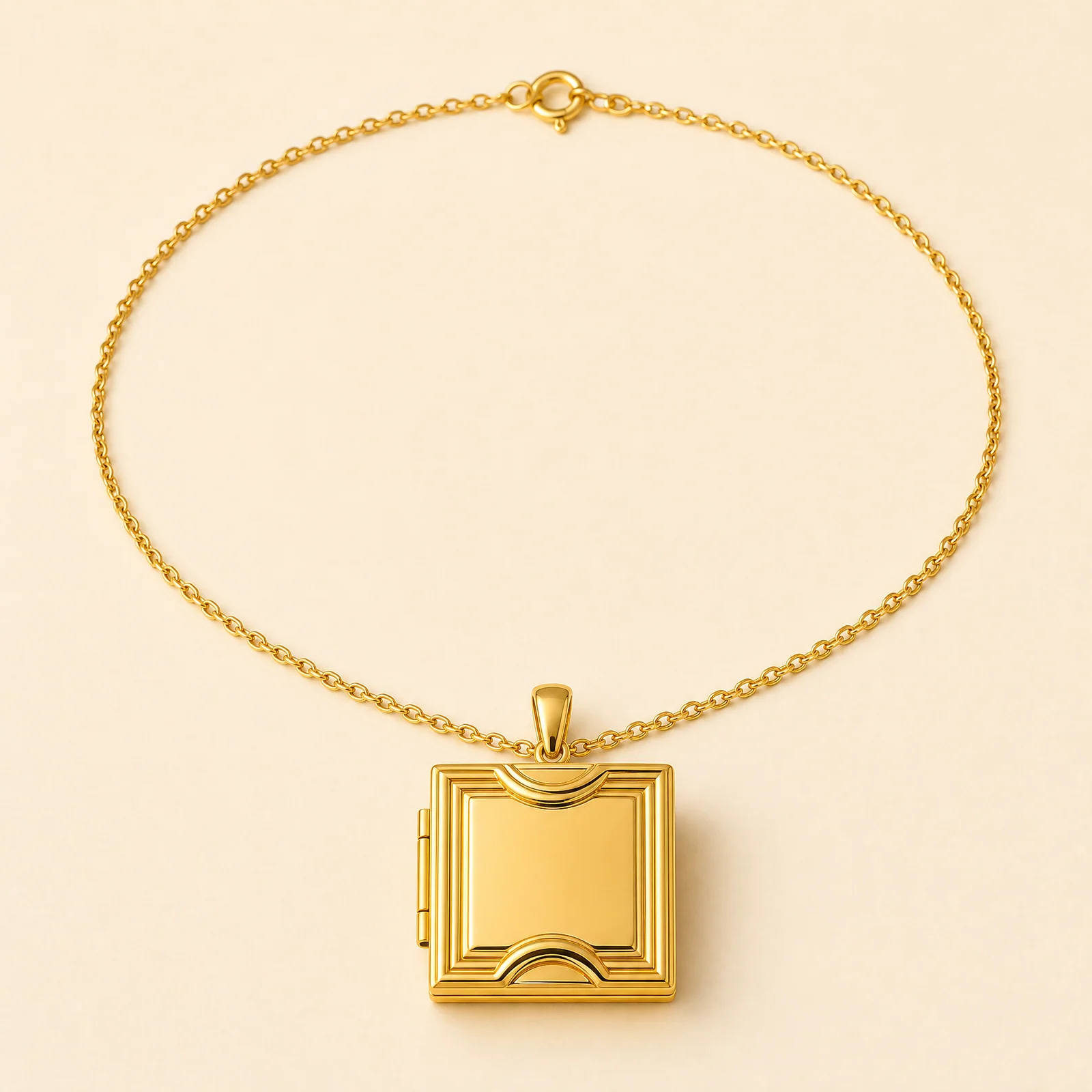 Crescent Herald Square Locket — official catalogue photo
