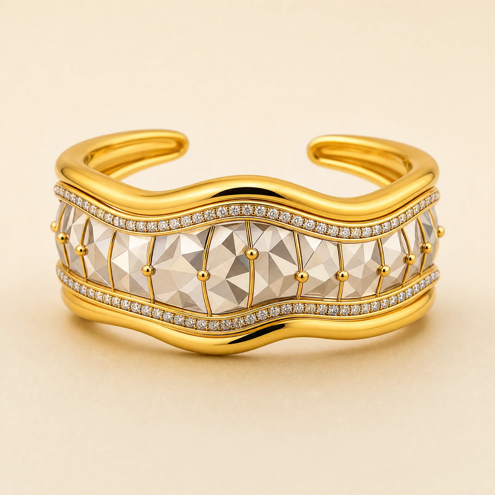 Verdant Meridian Prism Bracelet — official catalogue photo