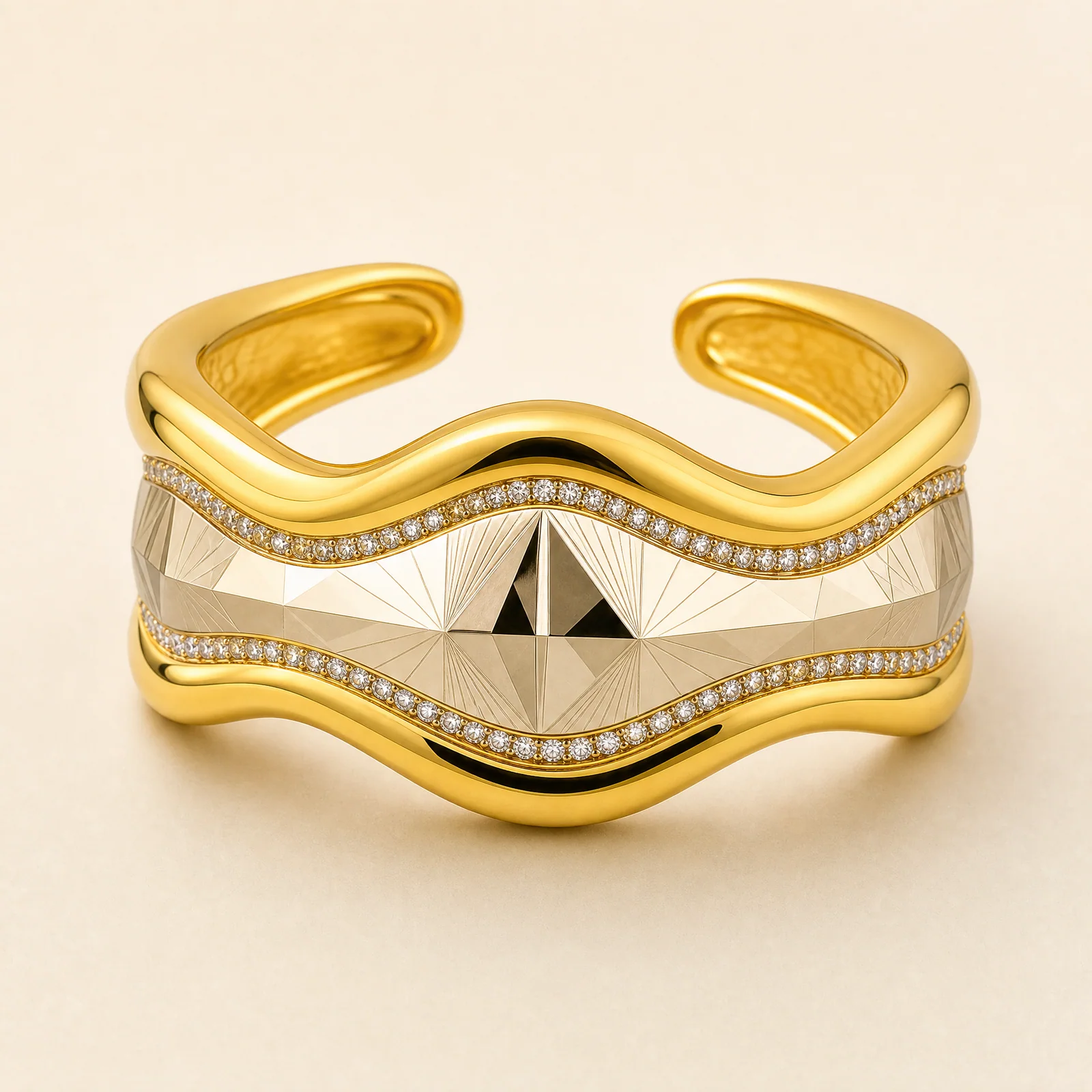 Crescent Meridian Prism Bracelet — official catalogue photo