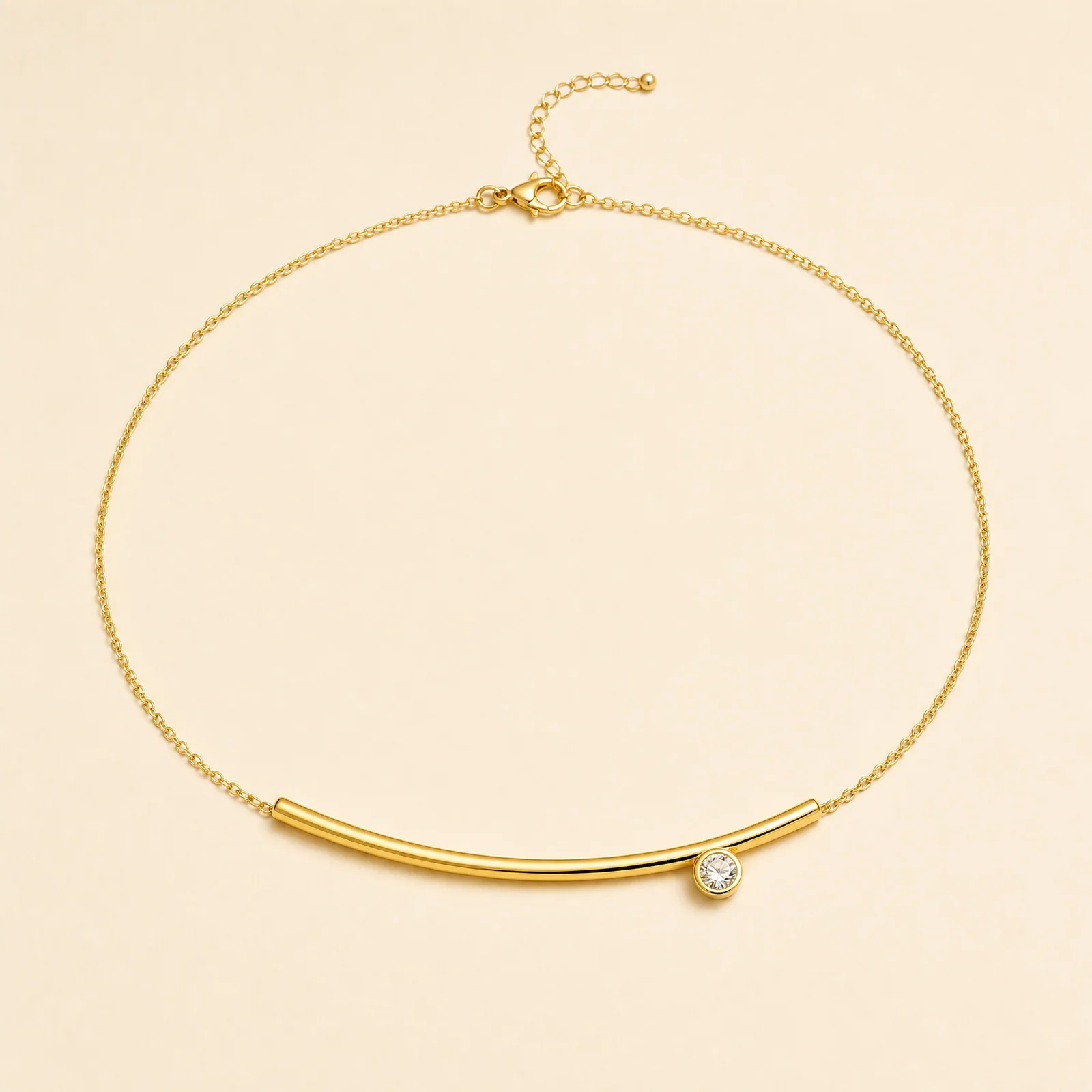Eclipse Fine Arc Necklace — official catalogue photo