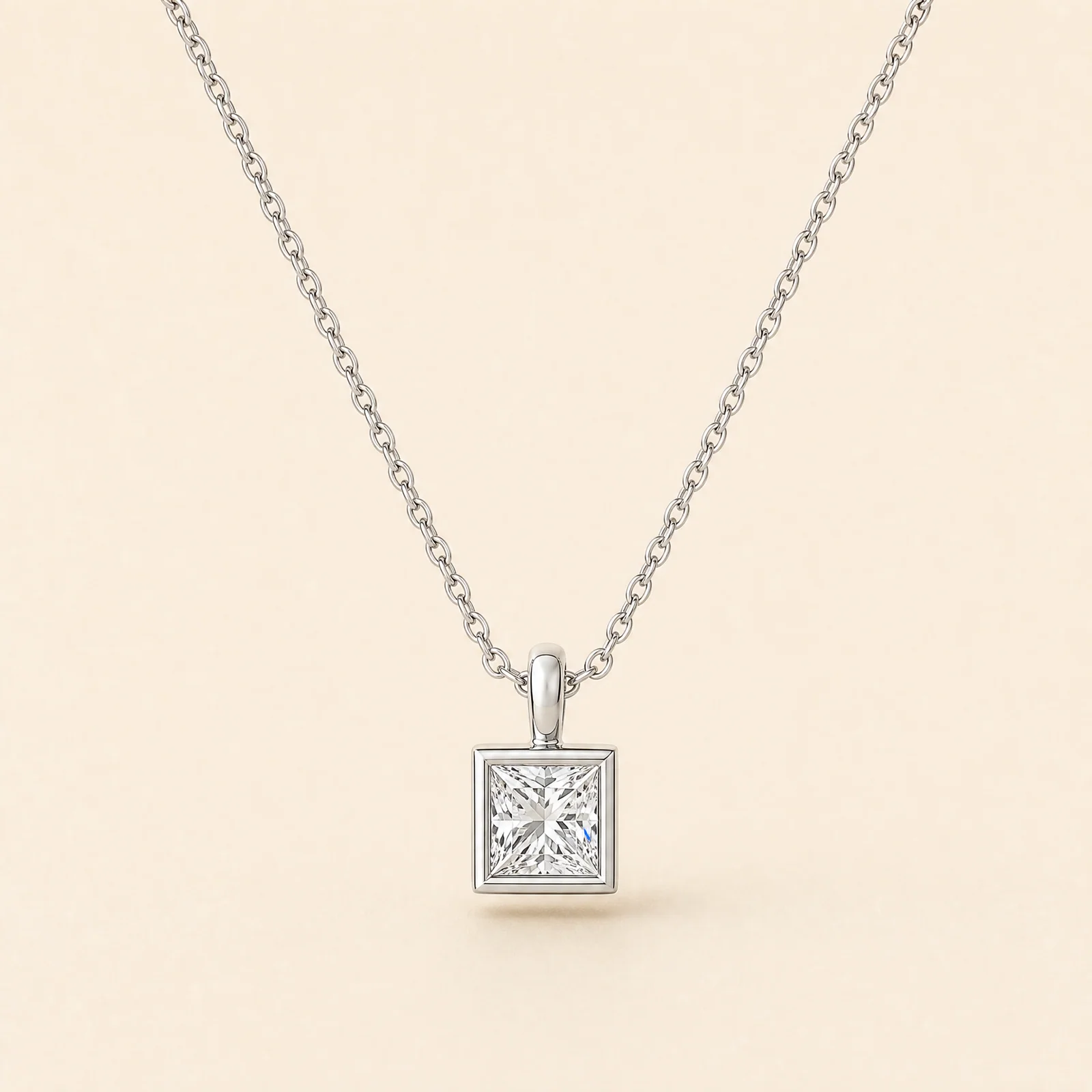 Solstice Pinpoint Square Pendant — official catalogue photo