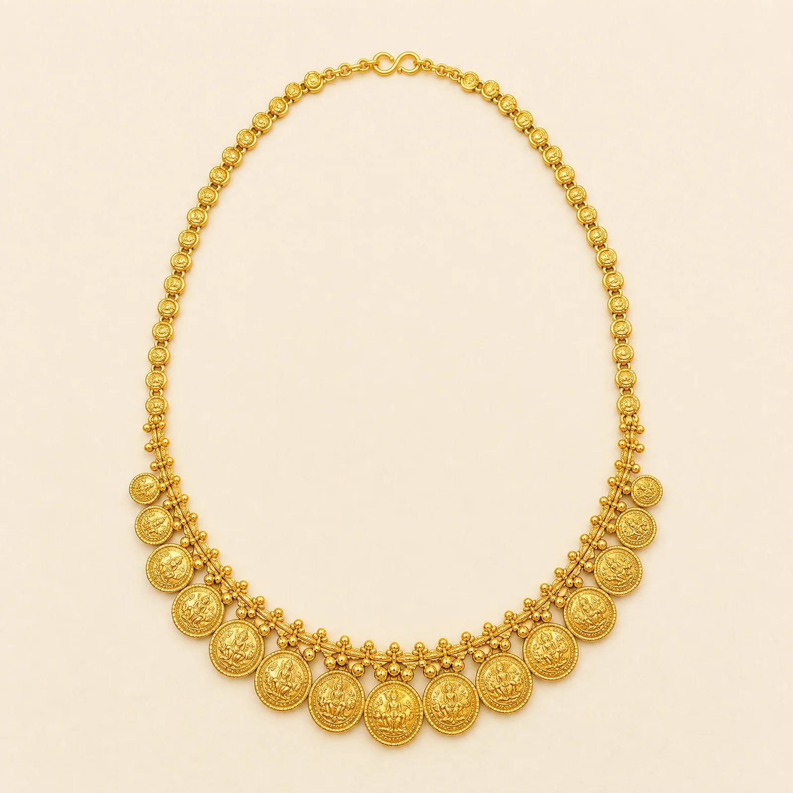 Devika Cointrail Necklace — official catalogue photo