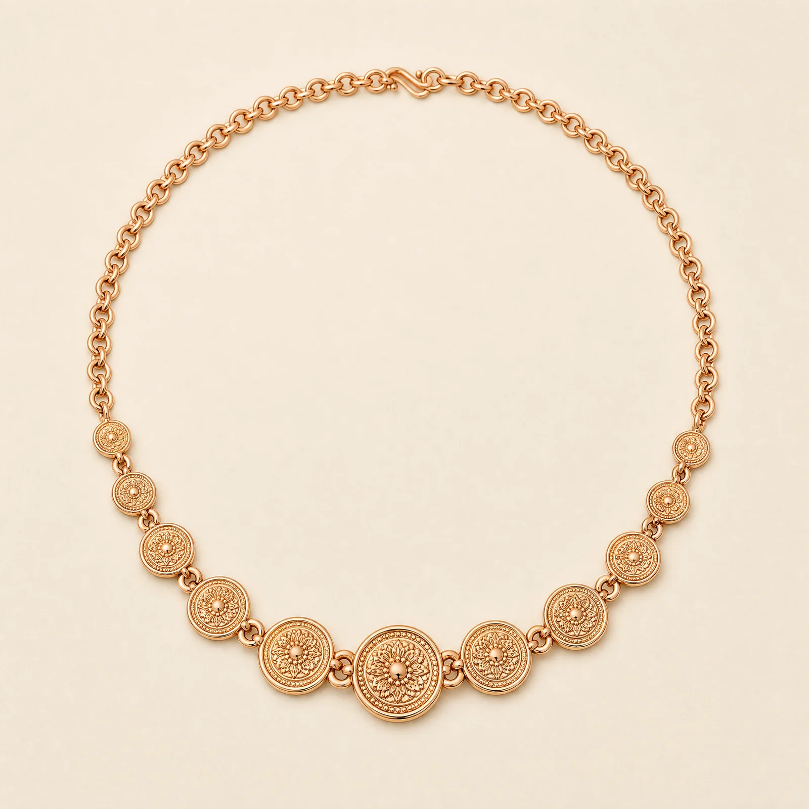Solstice Cointrail Necklace — official catalogue photo
