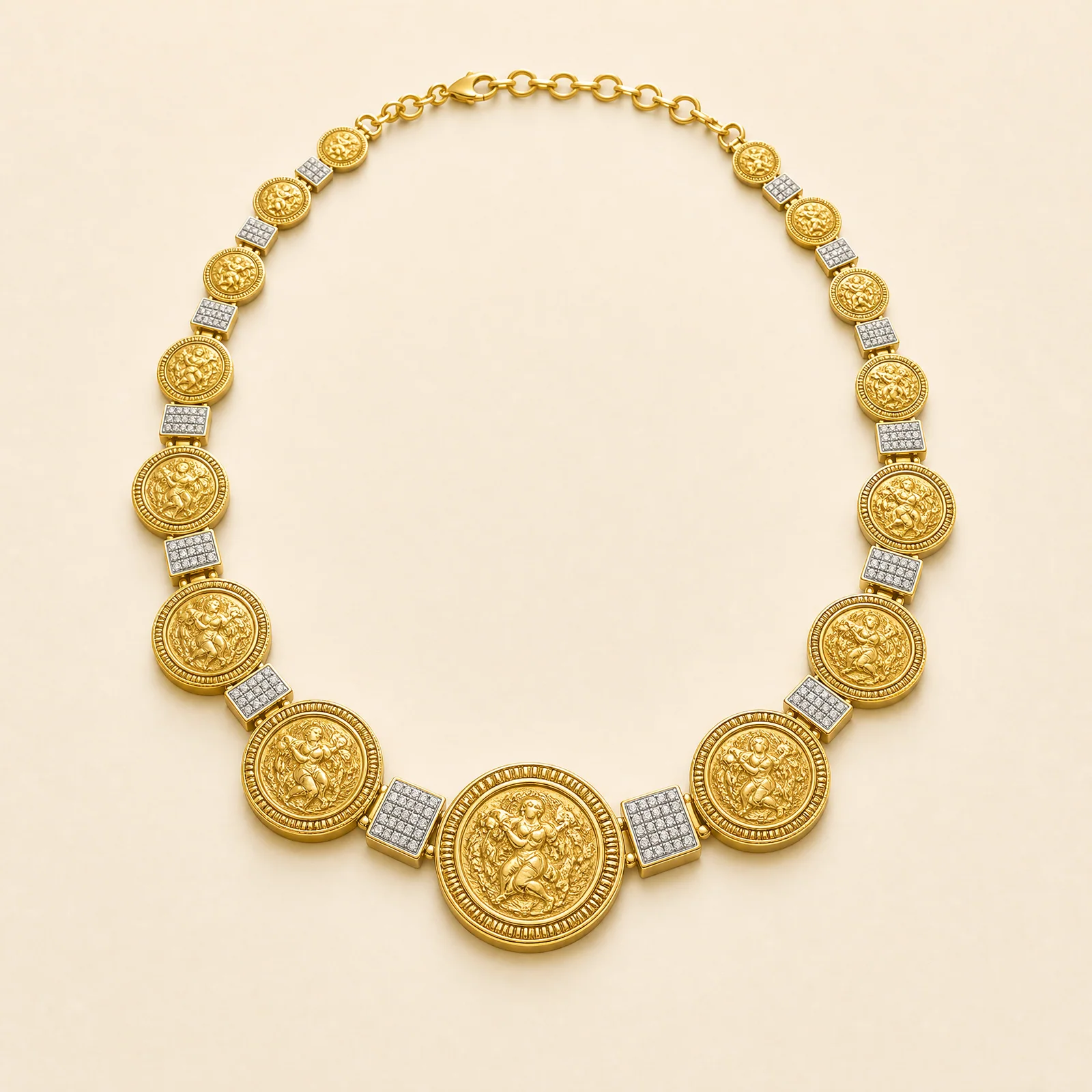 Mosaic Cointrail Necklace — official catalogue photo