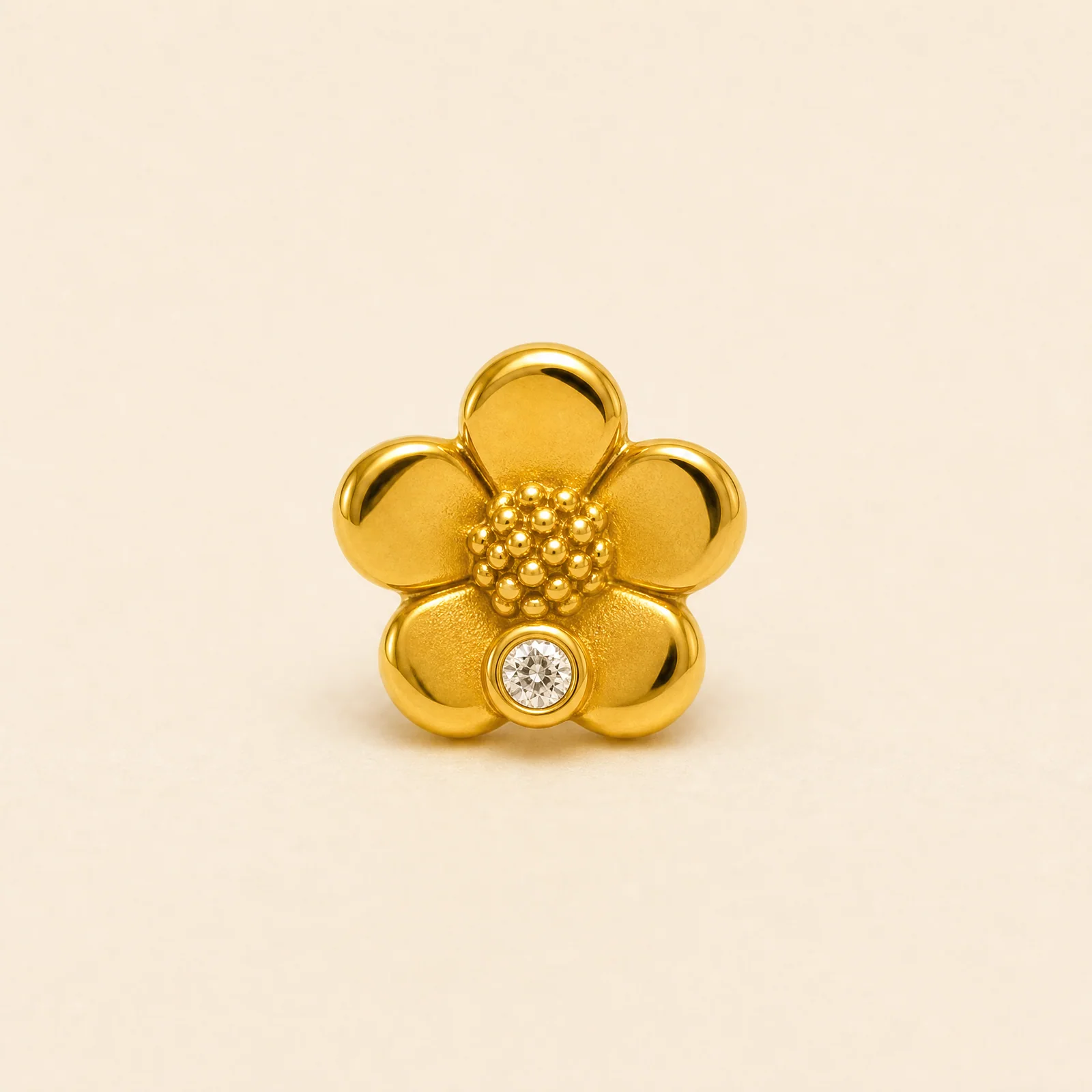 Nayra Marigold Nose Pin — official catalogue photo