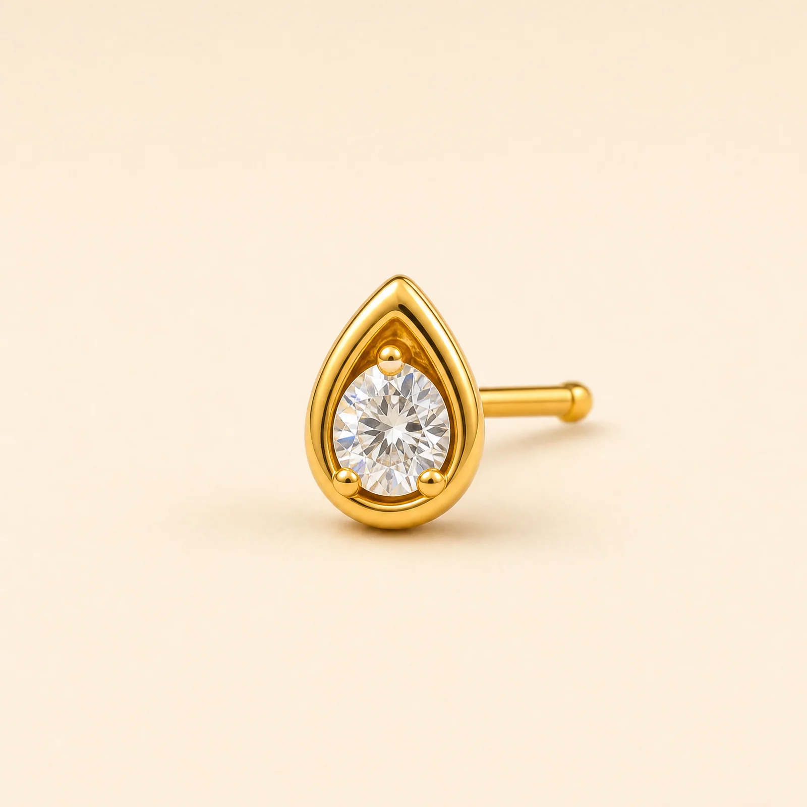 Eclipse Dewdrop Nose Pin — official catalogue photo