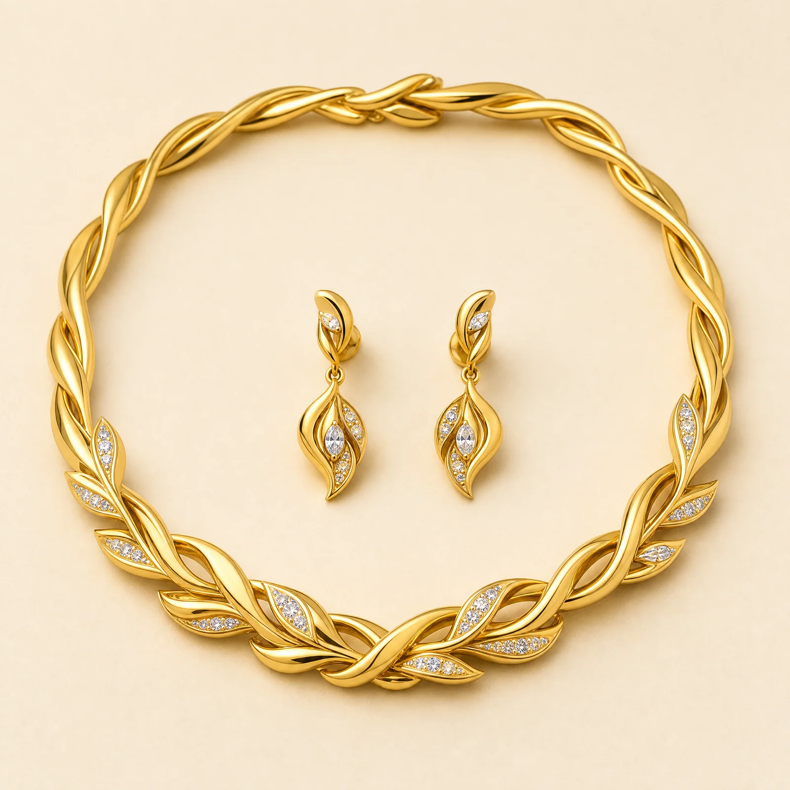 Mosaic Ropevine Necklace Set — official catalogue photo