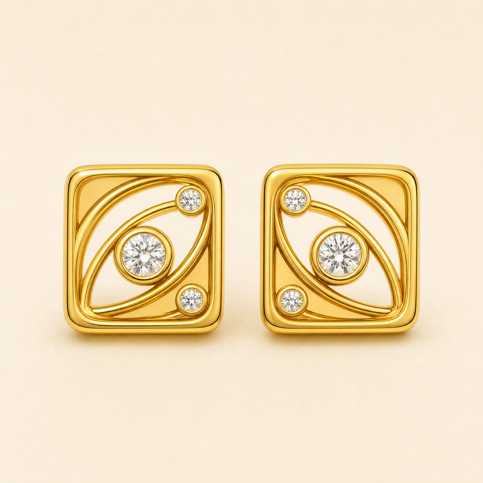 Atelier Orbit Stud Earrings — official catalogue photo