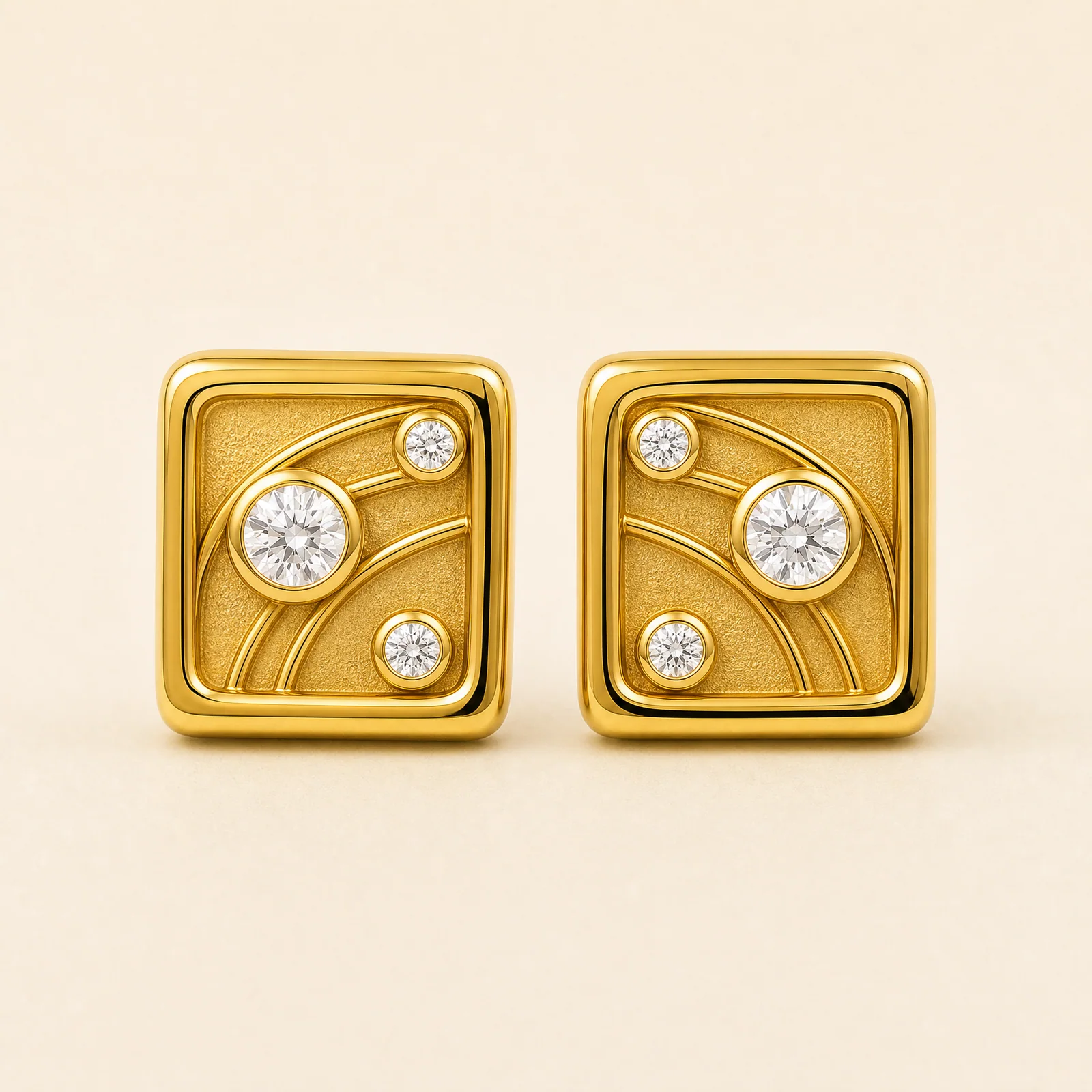 Nocturne Orbit Stud Earrings — official catalogue photo
